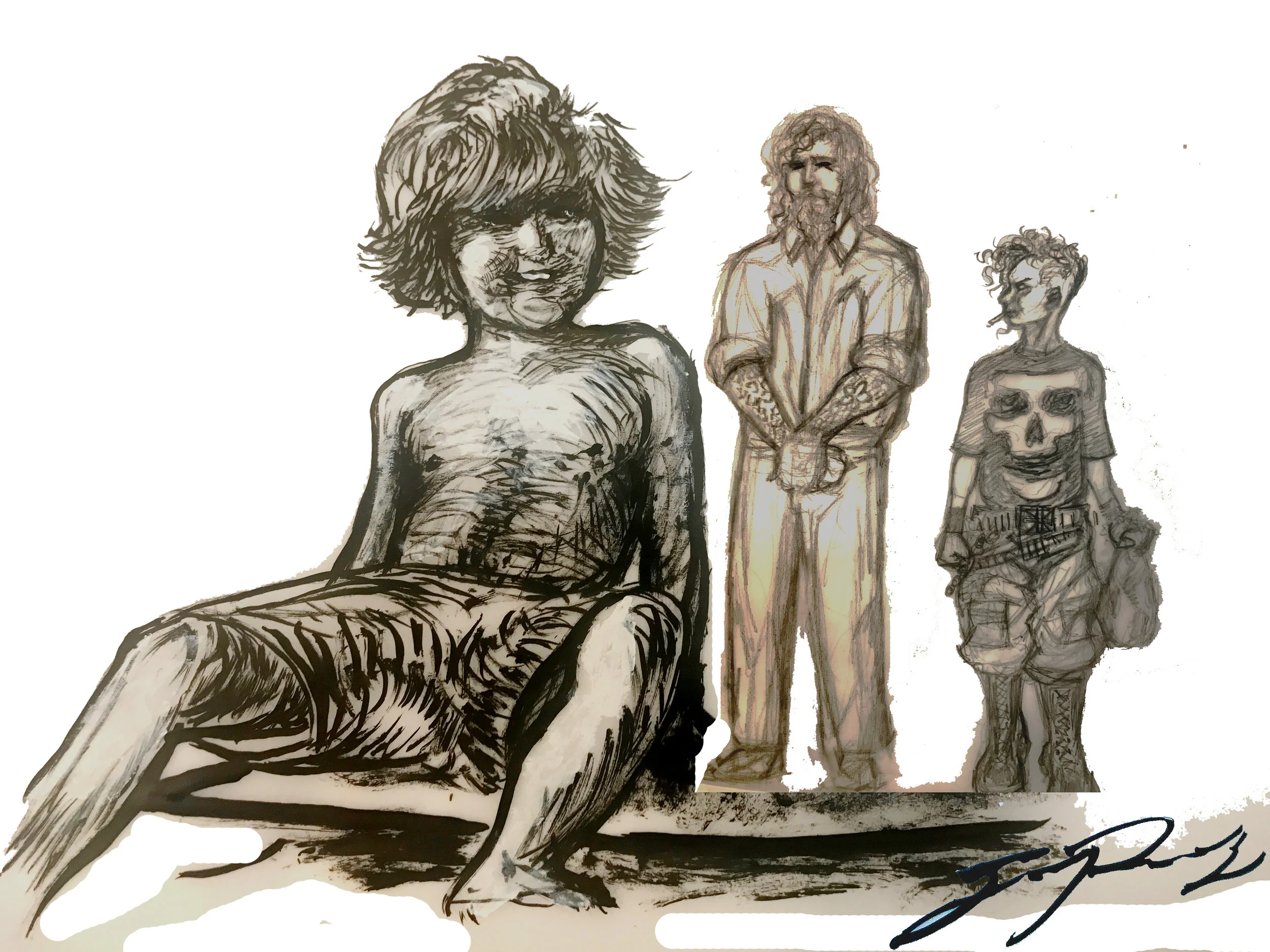 Sumi E Sketches