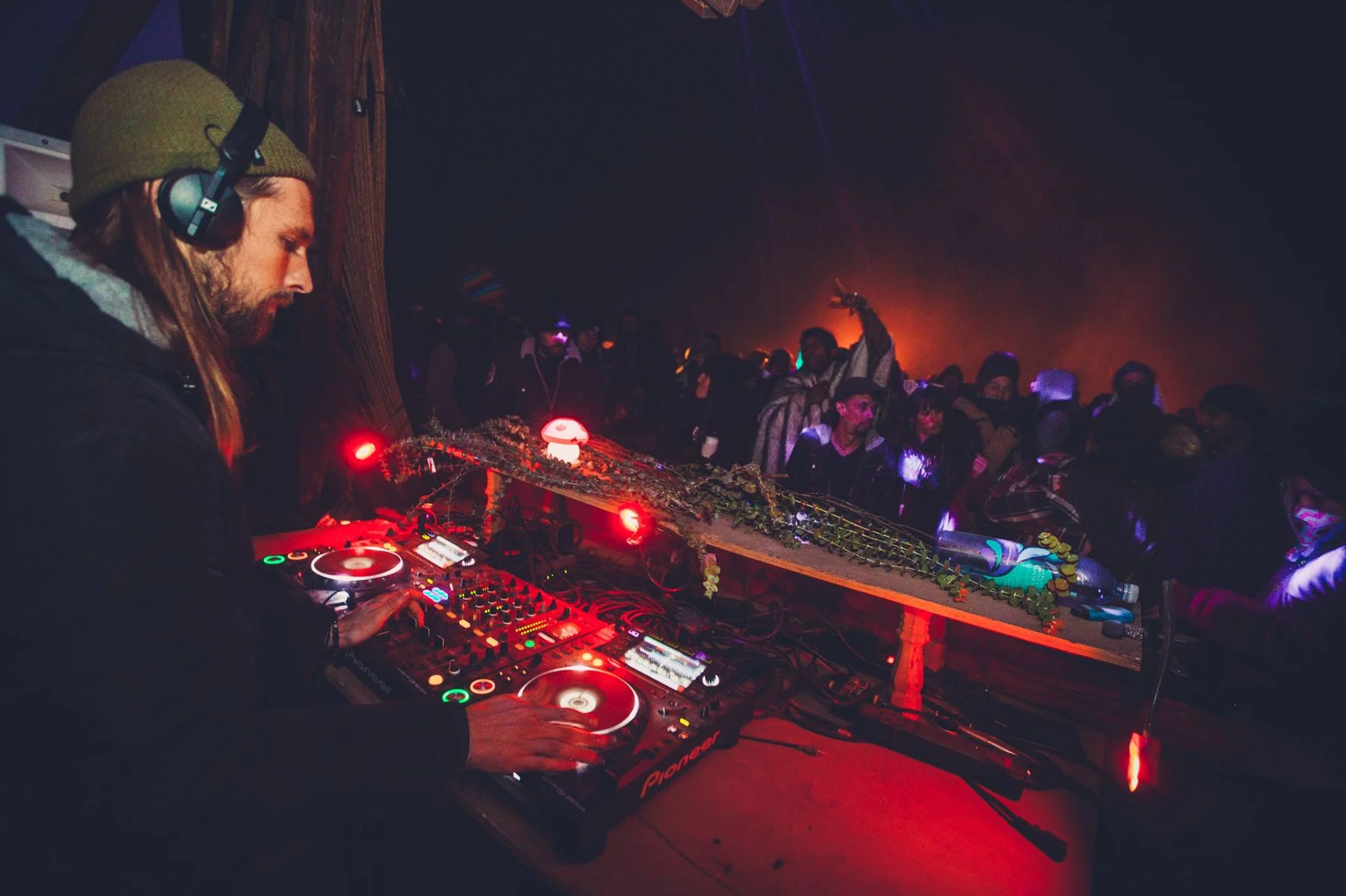 Moontribe, Terrakroma, Noise Revolt NYE 2018 - Mojave Desert © Photo by Soodyod Photography