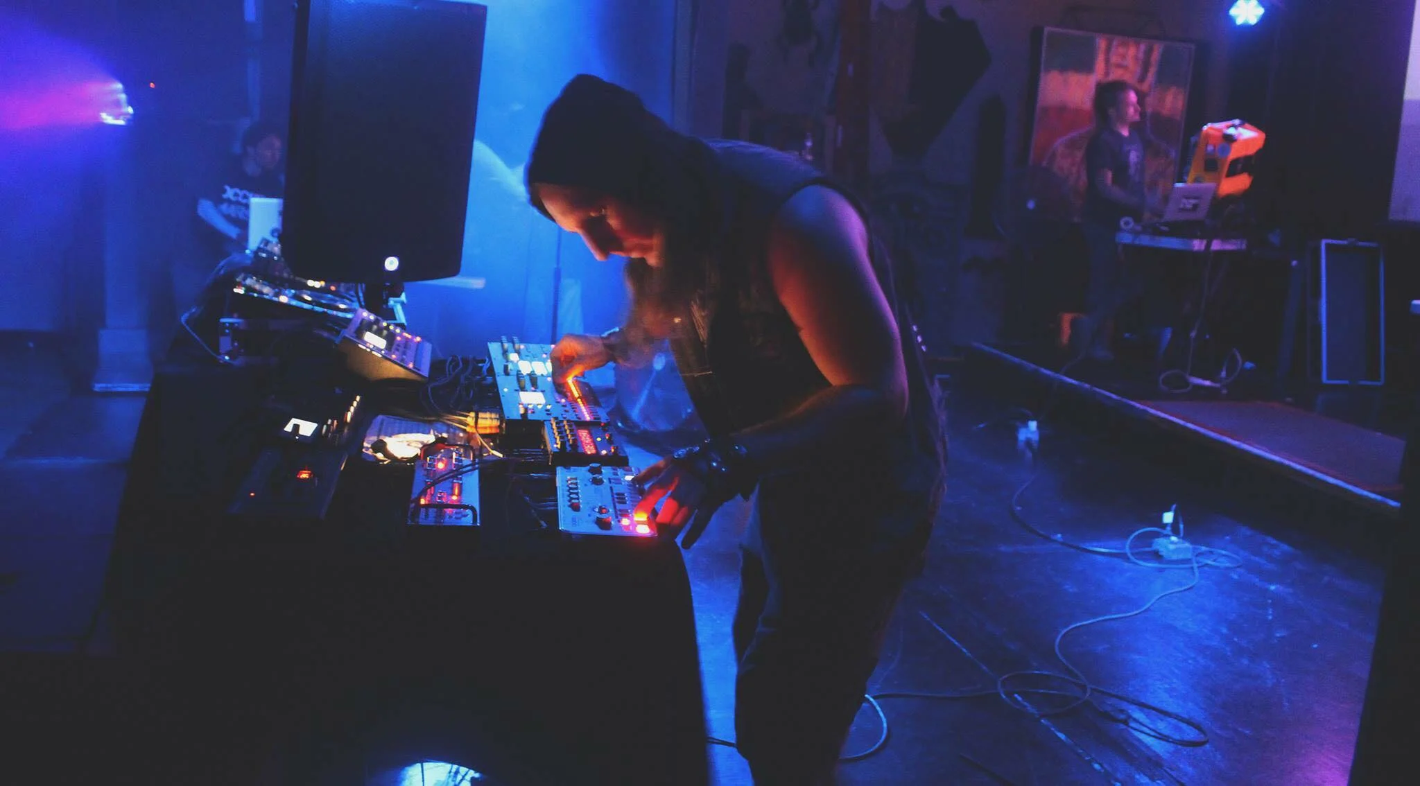 Austin Speed performing live at World Beat Center during Acid Varity The Deep End Present: Dj Pierre