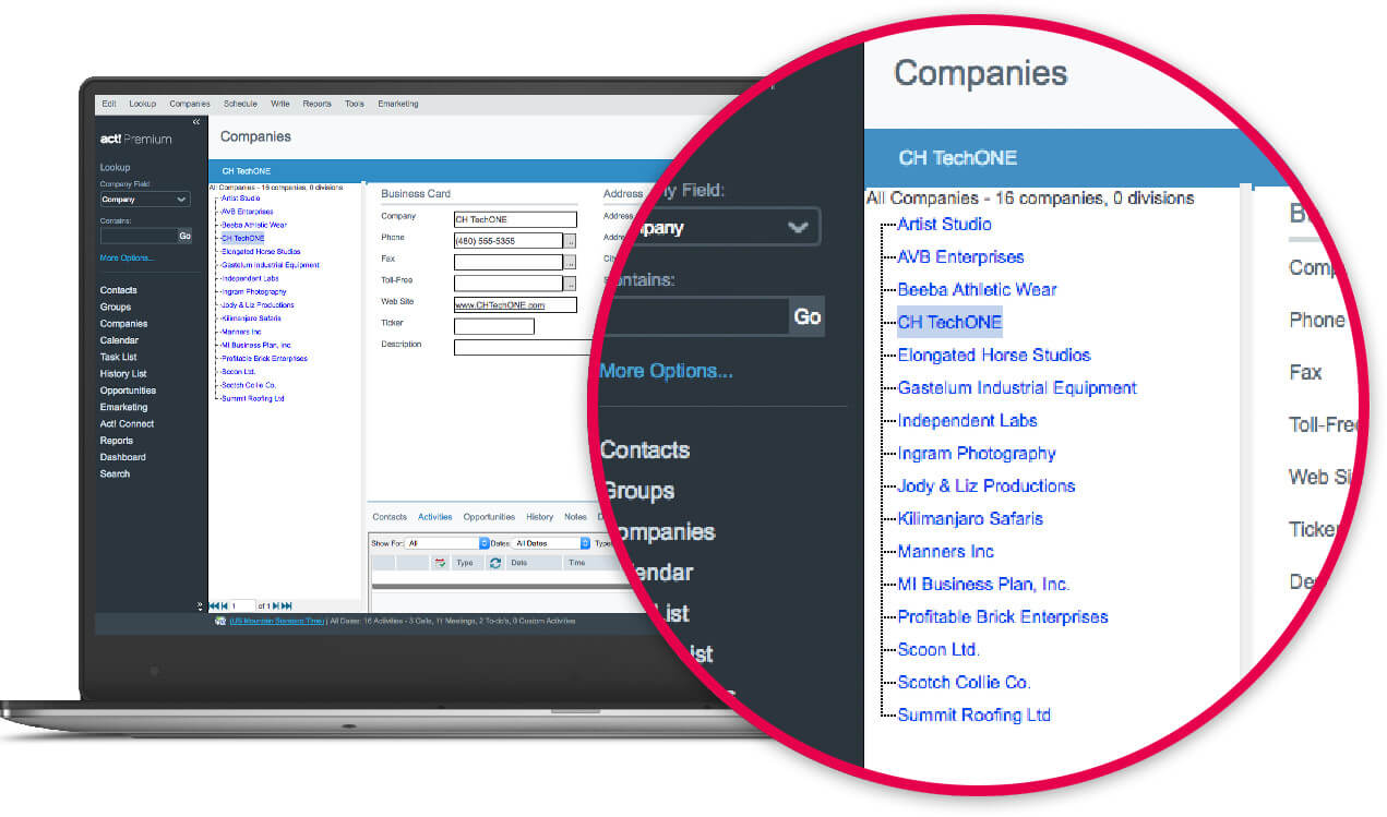 Groups & companies