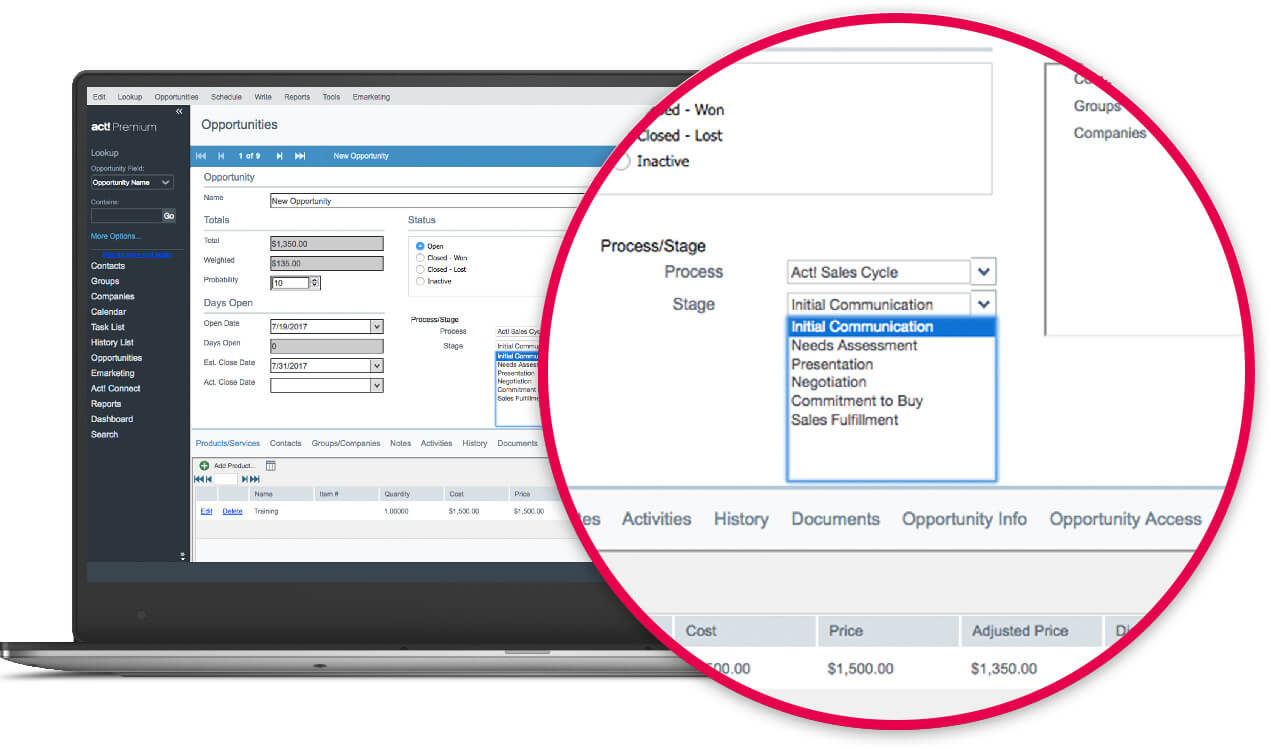 Sales process automation