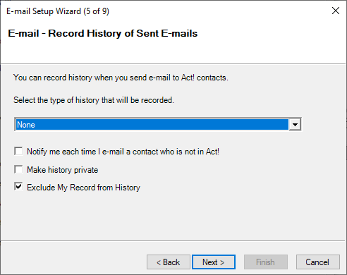  Select '  None  ' to disable auto-attach  outbound  emails 