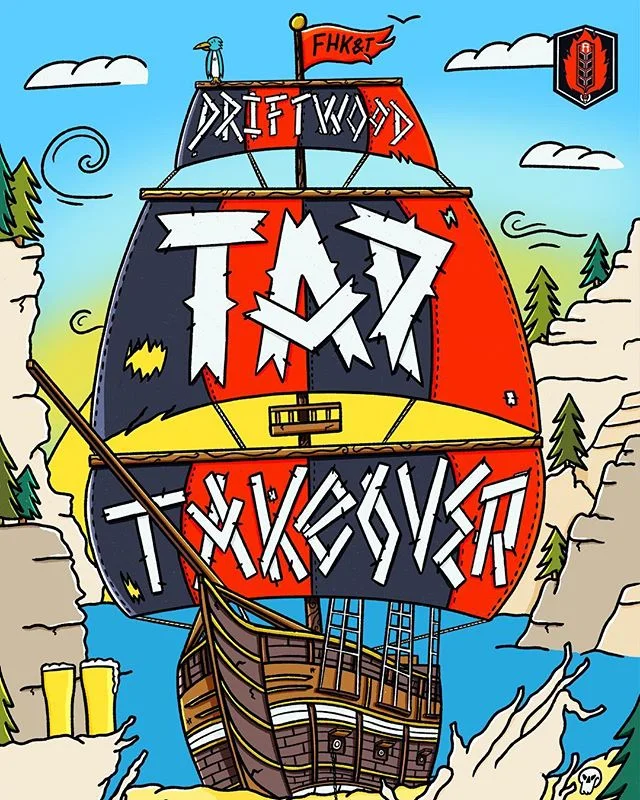 Who's excited for Tap Takeover with @driftwoodbrewery this Thursday!? We're so excited to have an awesome evening of tasty brews and tasty eats with all of you - so let's make sure a TON of people come! Here's a little incentive - tag someone in the comments to be entered to win a $50 gift card on us. 
We'll see y&rsquo;all there - let the tagging begin! 🍻
.⠀
.⠀
.⠀
.⠀
.⠀
.⠀
.⠀
.⠀
.⠀
#fhkt2018 #heritage #restoration #gastropub #cranbrook #cranbrookbc #downtowncranbrook #explorecranbrook #kootenays #kootenaylife #britishcolumbia #tapintothekootenays #eatlocal #history #microbrew #taphouse #bar #craftbeer #brick #firehall #patio #patioseason #taptakeover #fhontap #ipa #fattug #hops #beer ⠀