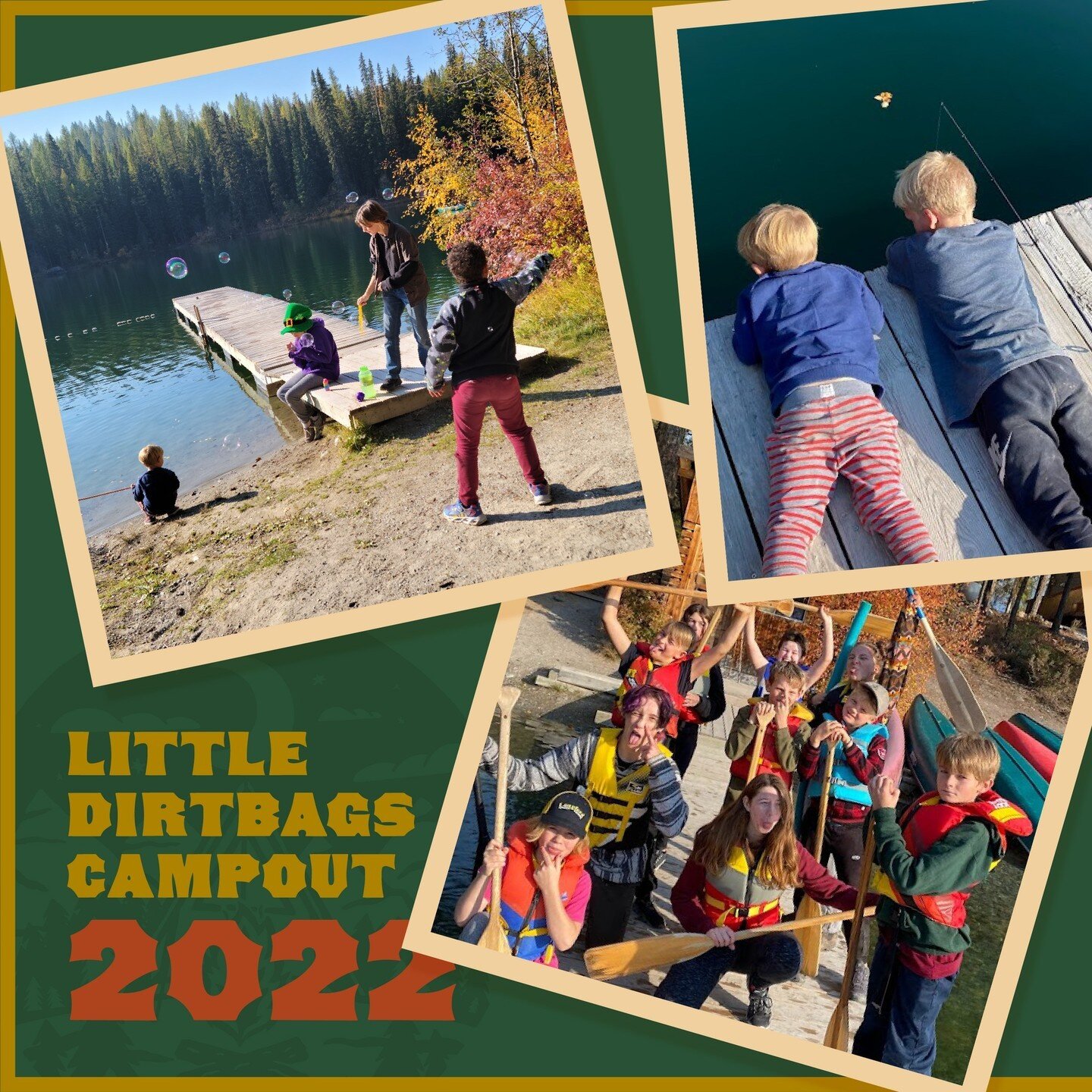 Another Little Dirtbag Campout is done and dusted | Fred and Jesse got to spend a magical Thanksgiving weekend with a bunch of cool Kootenay kids at Blue Lake Camp. The kids were great, weather, and counsellors were fantastic, and the weekend just wh