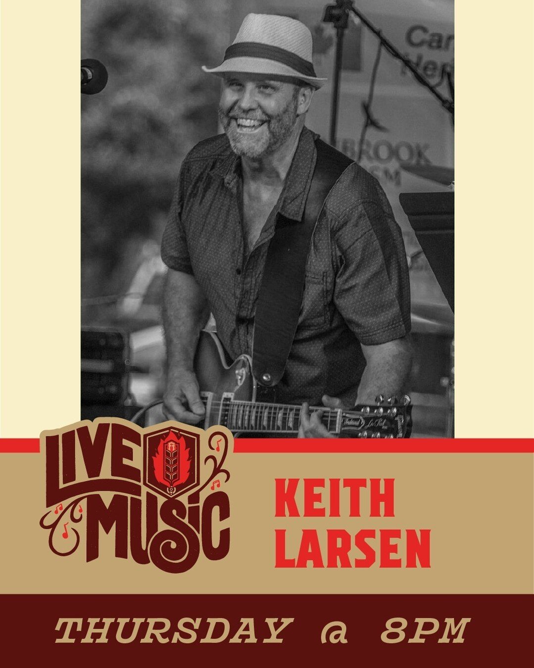 The Fortnight Showcase Presents : James Neve!⁠
⁠
KEITH LARSEN stands tall as one of the top-notch guitarists in the southern East Kootenay, with musical styles ranging across electric blues, classic rock, bluegrass, and acoustic folk. He's been in th