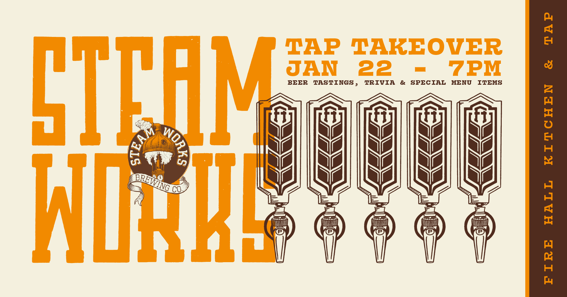 Steamworks Tap Takeover