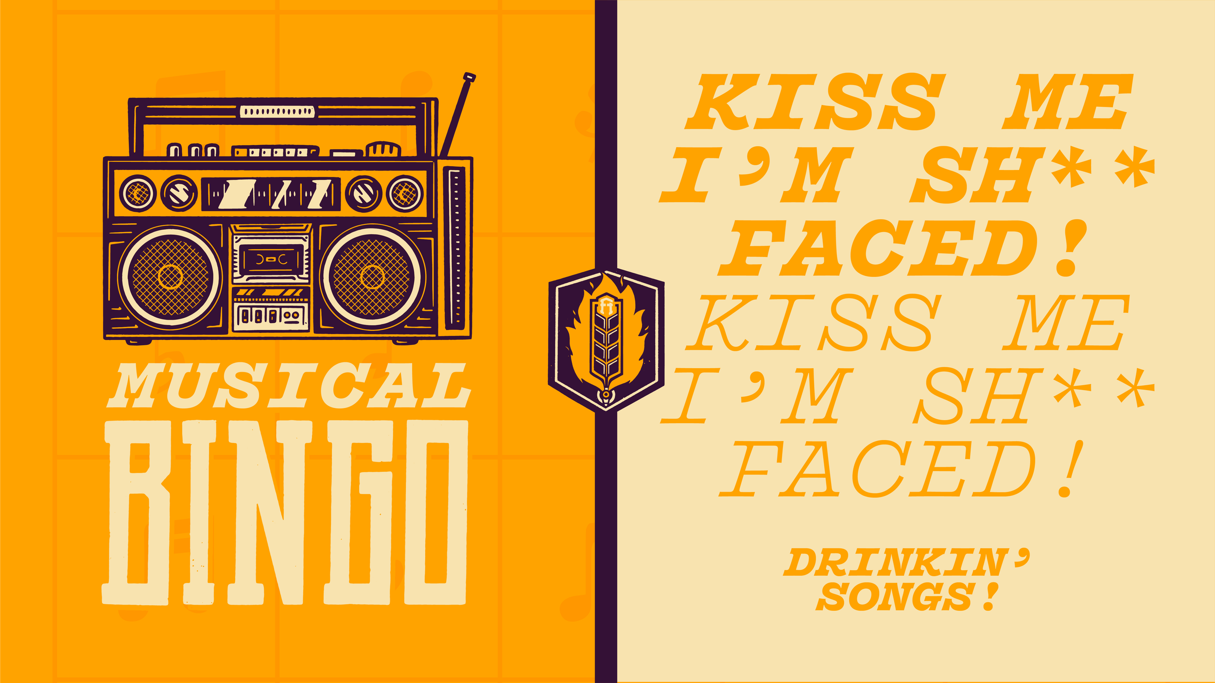 Kiss me I’m Sh**faced! - Drinkin’ songs!