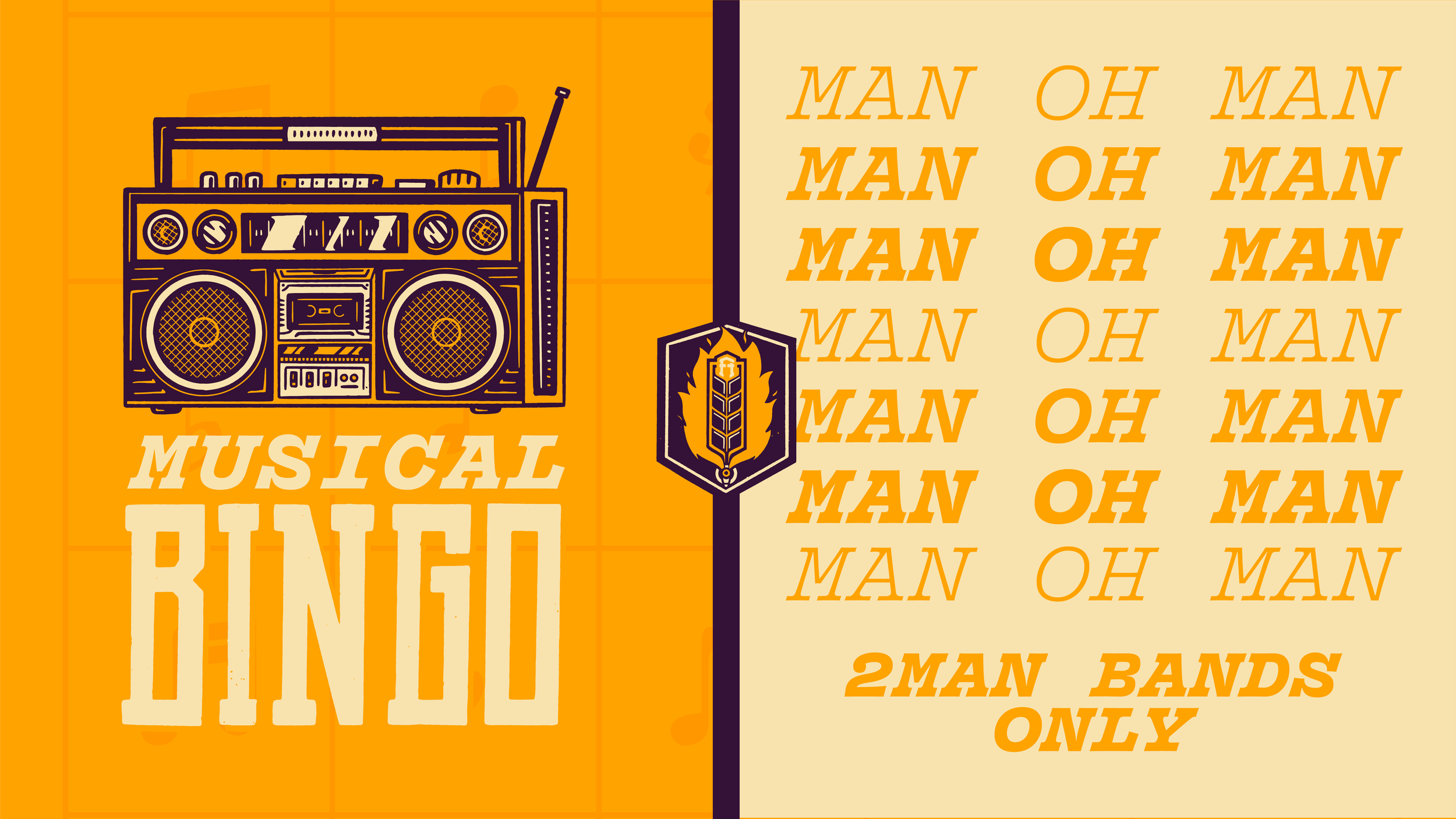 Man Oh Man - 2Man Bands Only