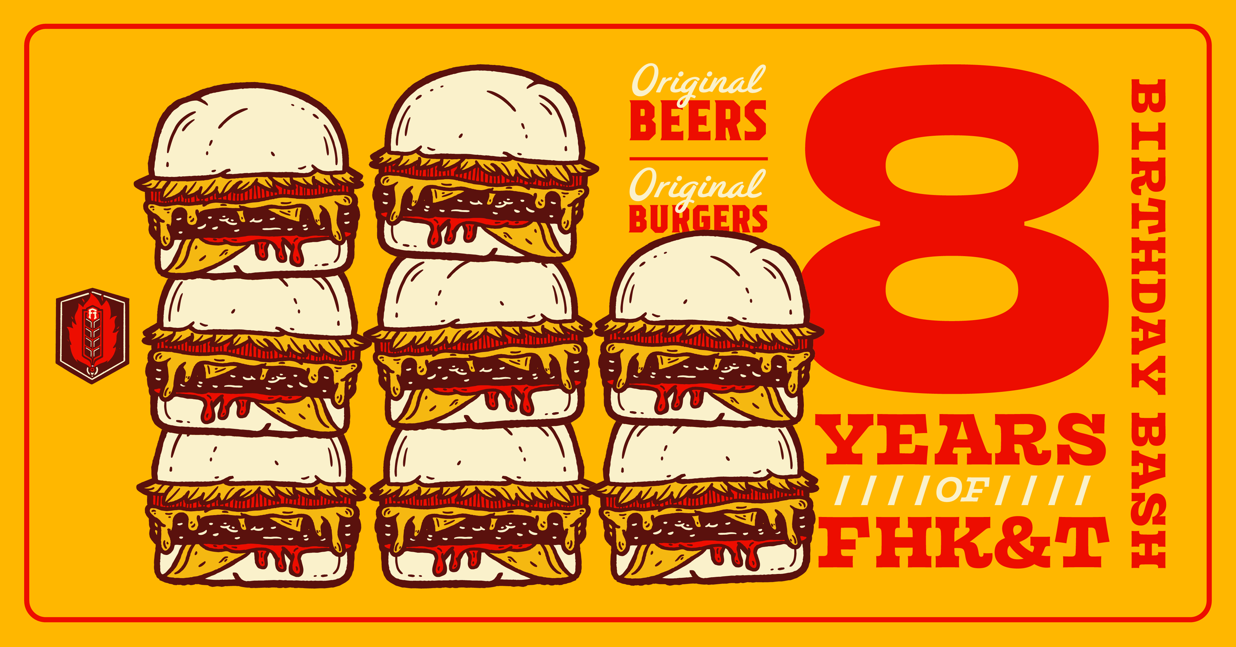 Fire Hall Kitchen &amp; Tap's 8 Years Birthday Bash