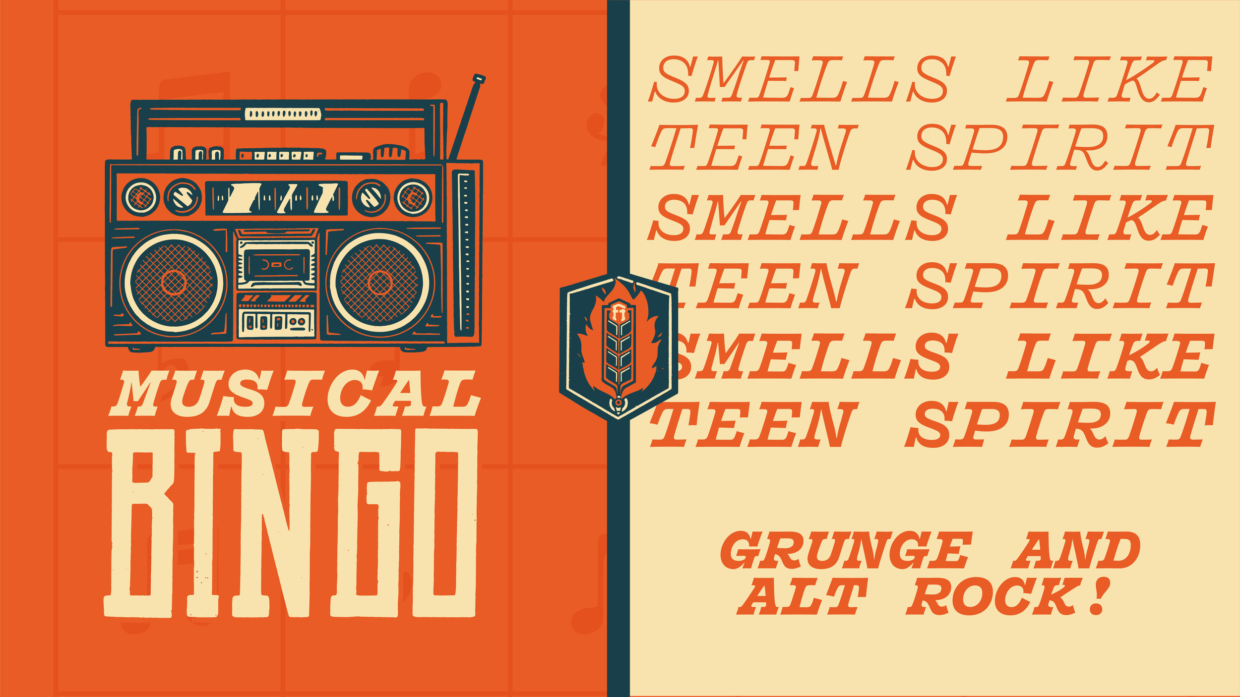 Smells like Teen Spirit - Grunge and Alt Rock!
