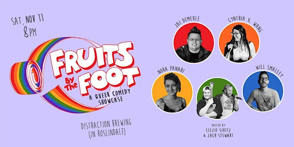 Fruits by the Foot: Comedy at Distraction Brewing