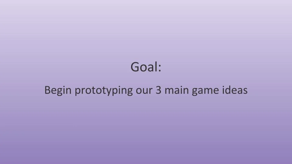 Sprint 2: Concept Exploration 1