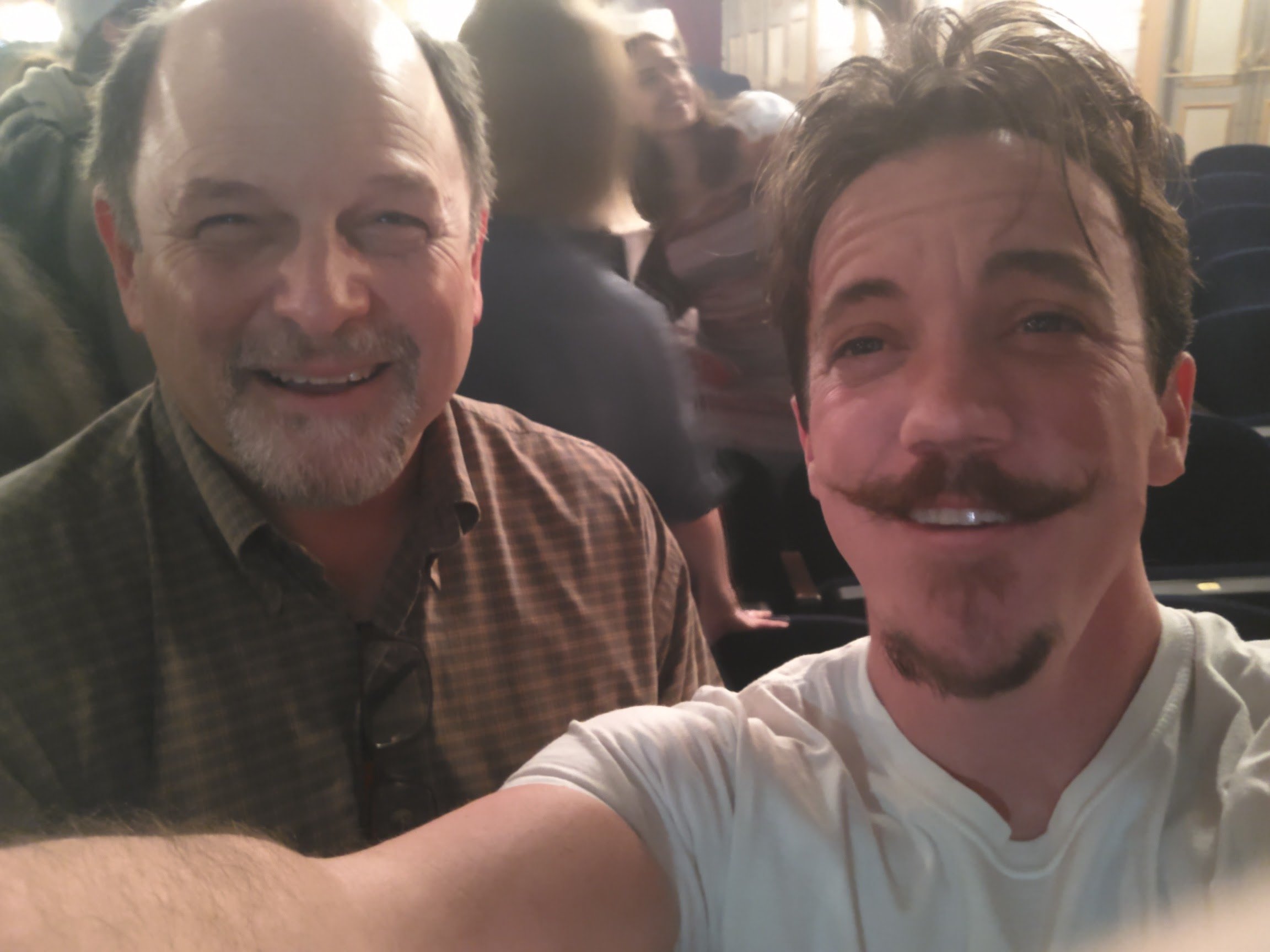  Jason Alexander and Hennessy Winkler 