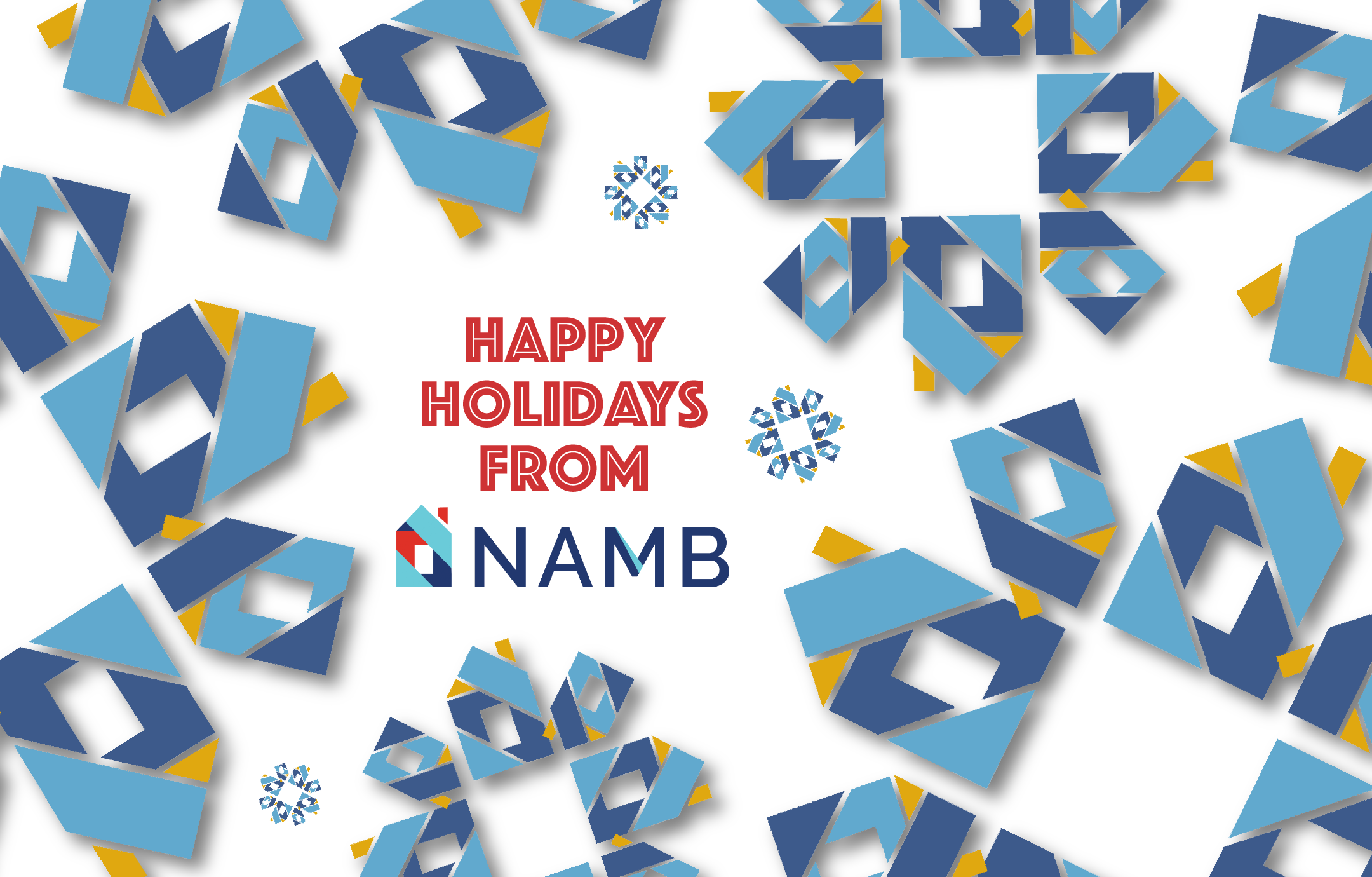 National Association of Mortgage Brokers' holiday card