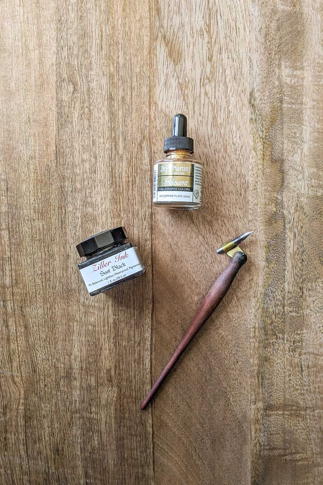 Ever needed calligraphy ink alternatives? — Olive & Reid Studio