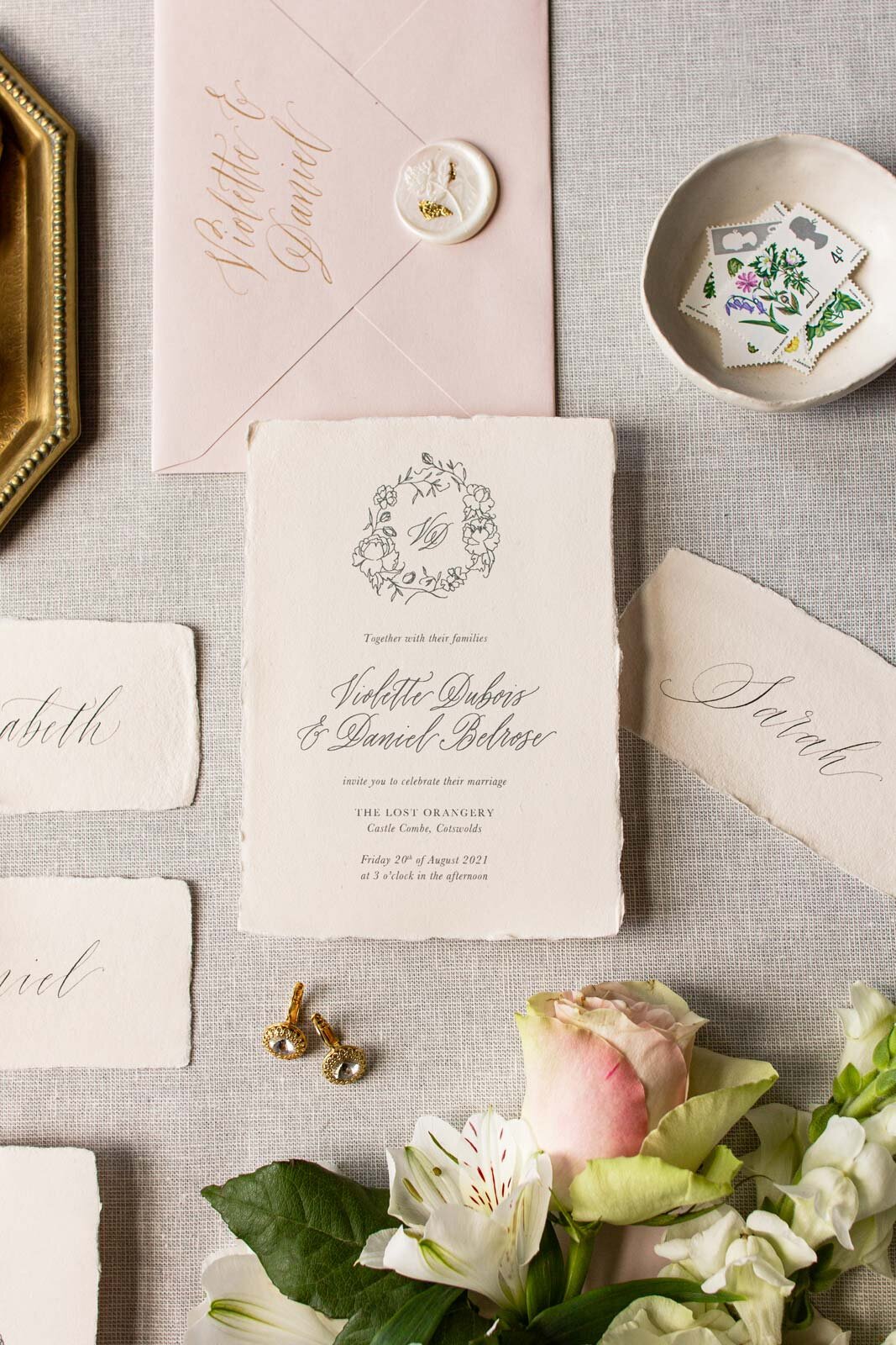 bespoke-calligraphy-wedding-invitations-floral-wreath-monogram-design.jpg