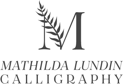 Mathilda Lundin Calligraphy