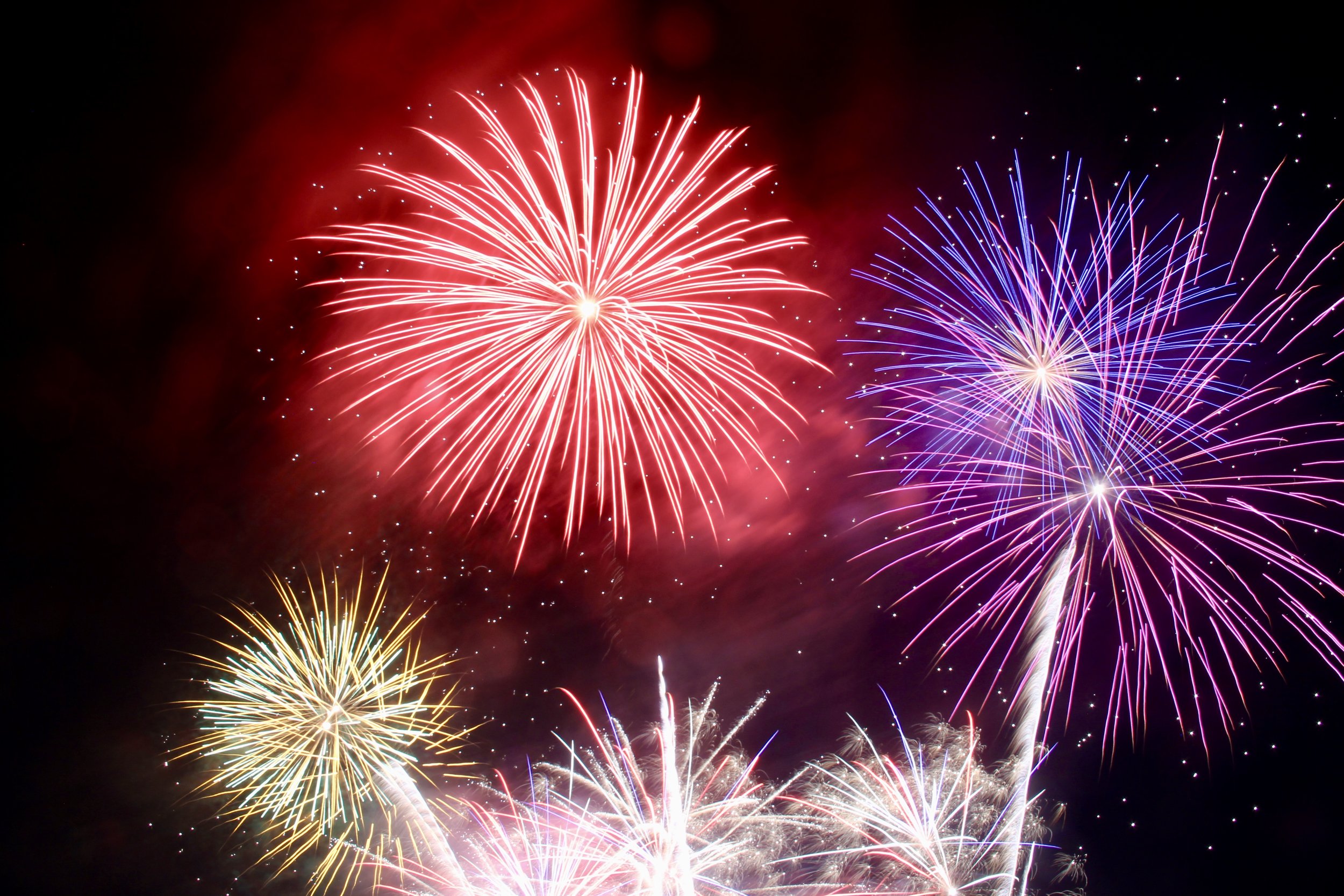 Fireworks at Port Williams Days