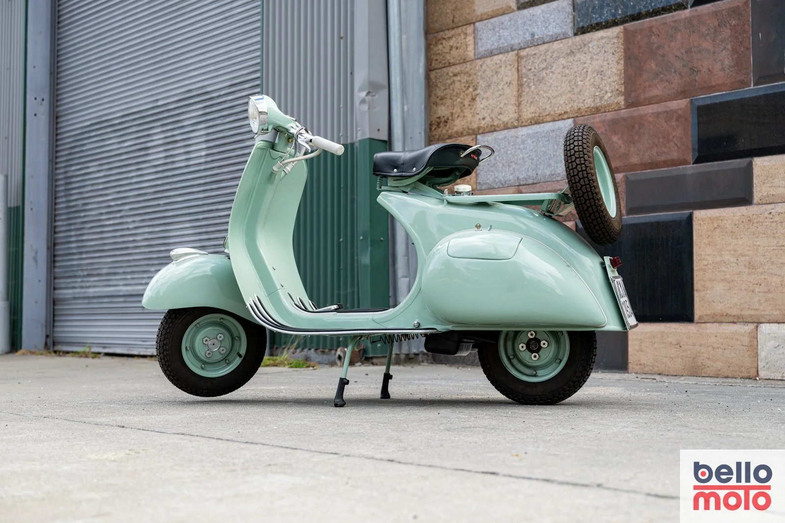 Coches 1/18 Miniatura Scooter Vespa Piaggio 1/18 Color Verde