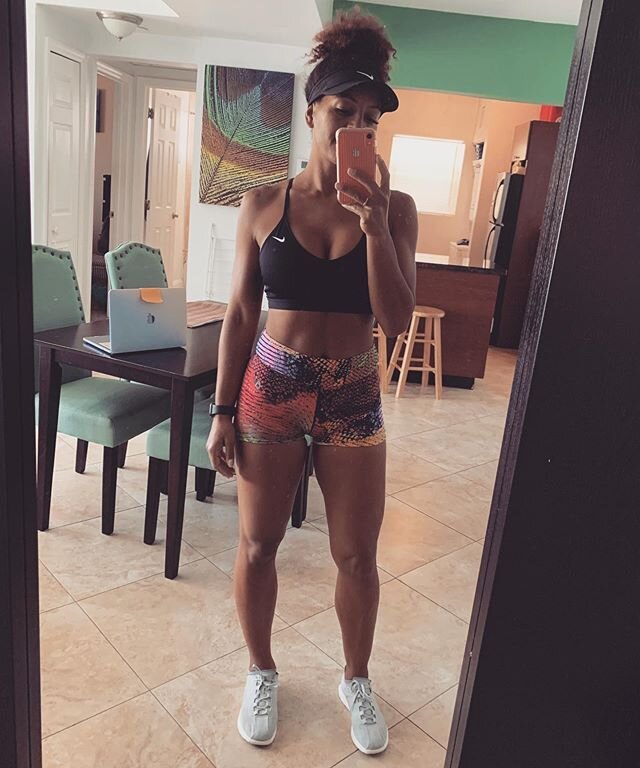 Ive been feeling super strong lately. It&rsquo;s amazing what sticking to a program can do for you physically and mentally. Quarantine was really good for me, having the time to focus on myself with absolutely no excuses was just what I needed 💪🏽 s