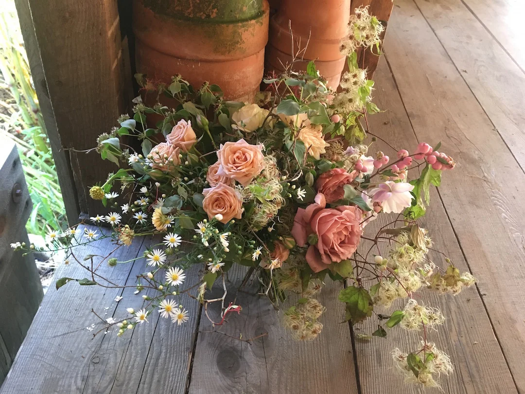 Bridal bouquet, upstate New York