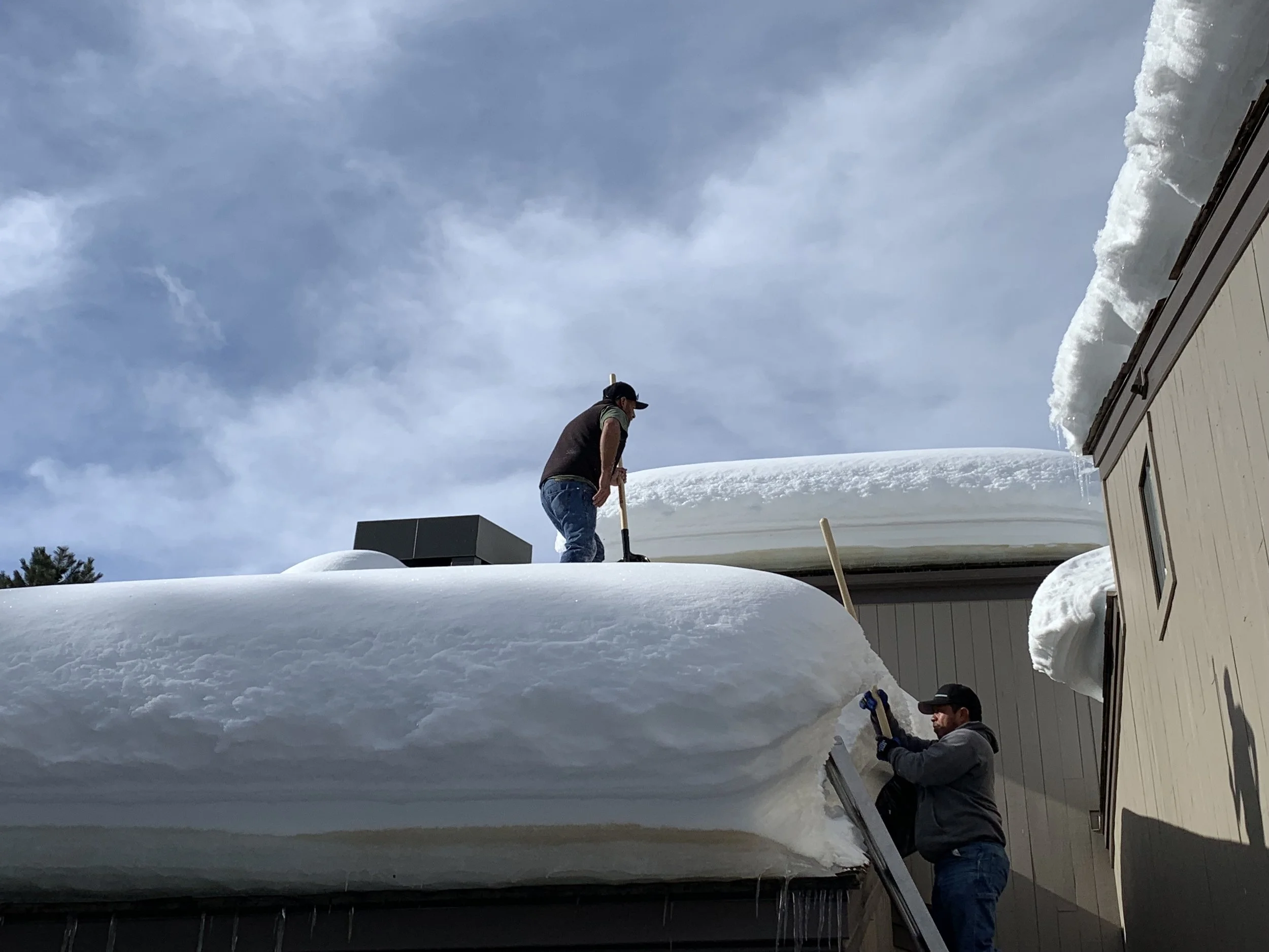 Spring 2019: Roof Shoveling 
