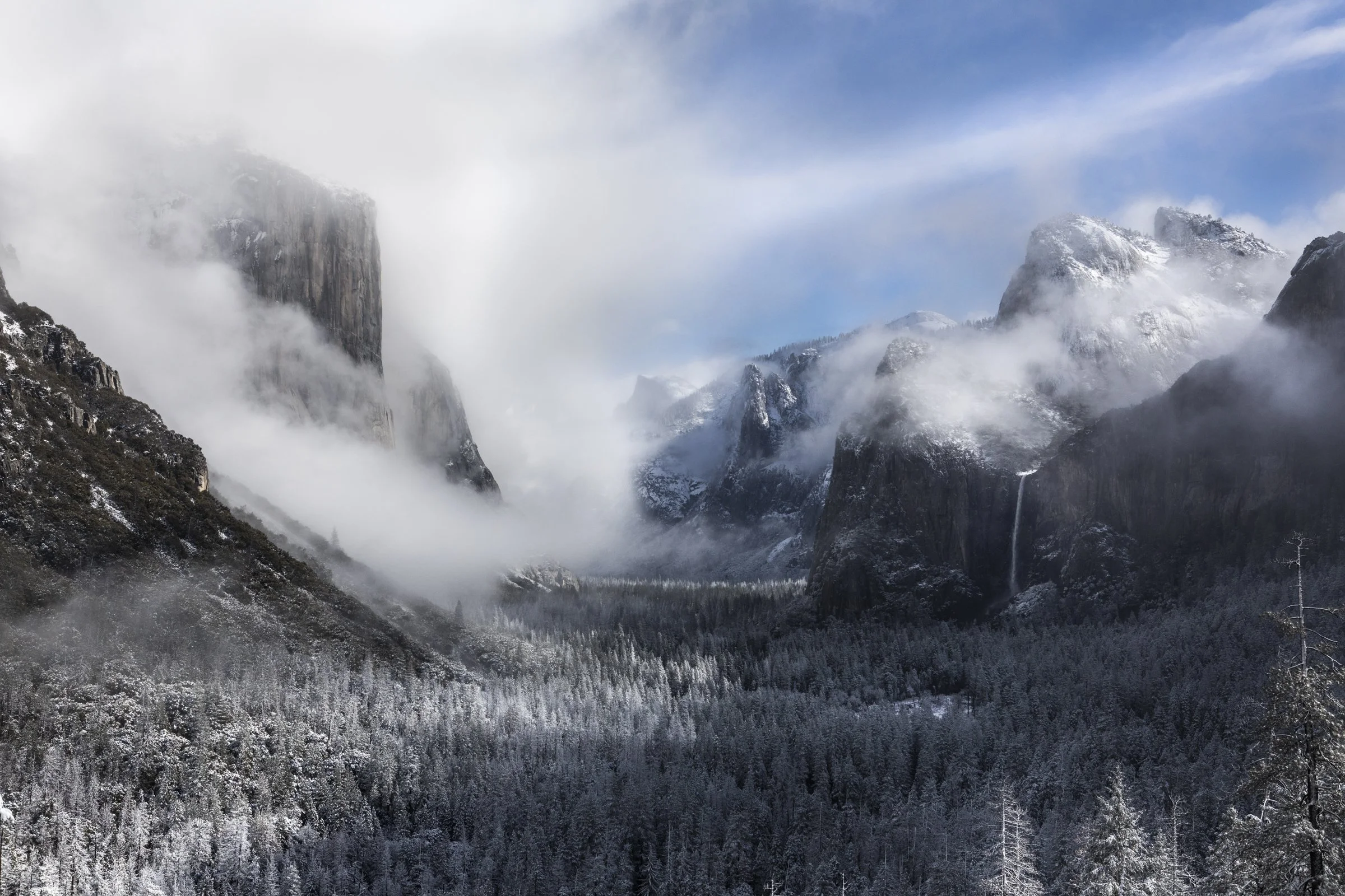 Clearing Storm at Tunnel View, Yosemite National Park
