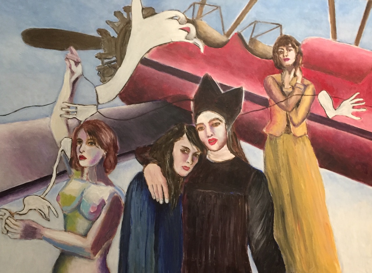 Jane Rush - acrylic on canvas