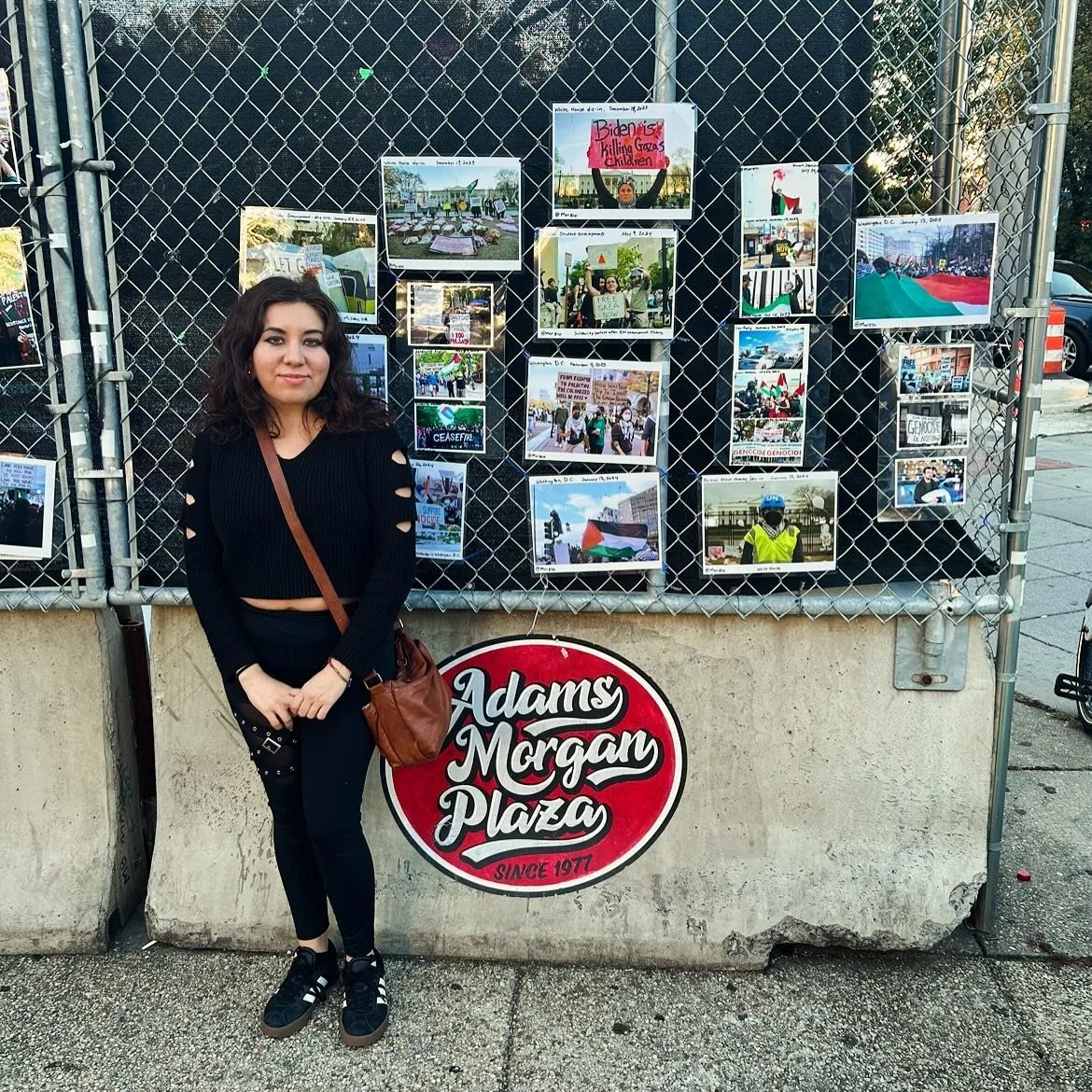 Back in September I had some of my photos on display for Adam&rsquo;s Morgan Day -&ndash; showcasing a year of protests in DC against the genocide in Gaza. I&rsquo;m doing my best to not feel too burnt out and start sharing more of my work on here re