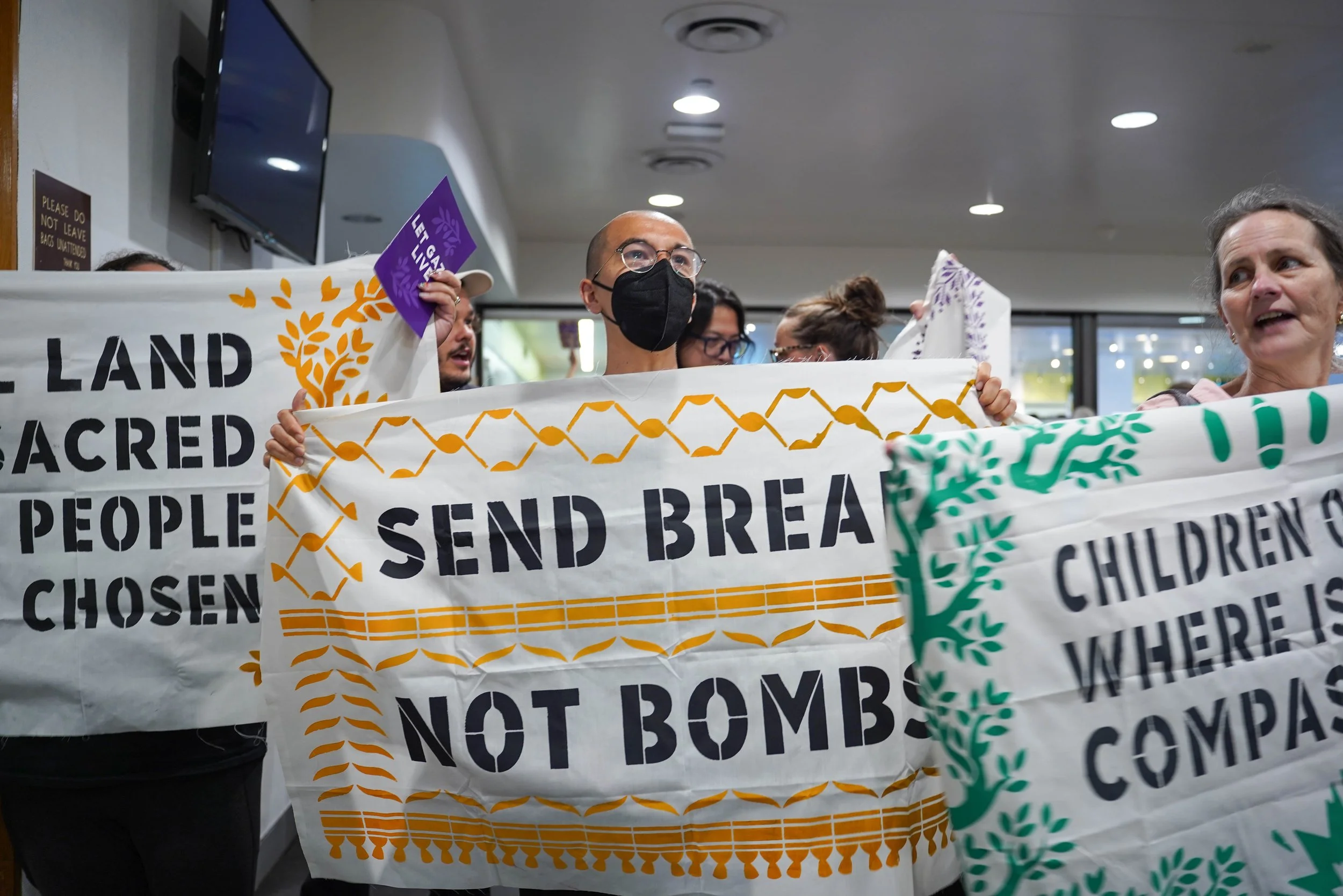 Dirksen cafeteria protest 7-01-2025 - 7.jpg