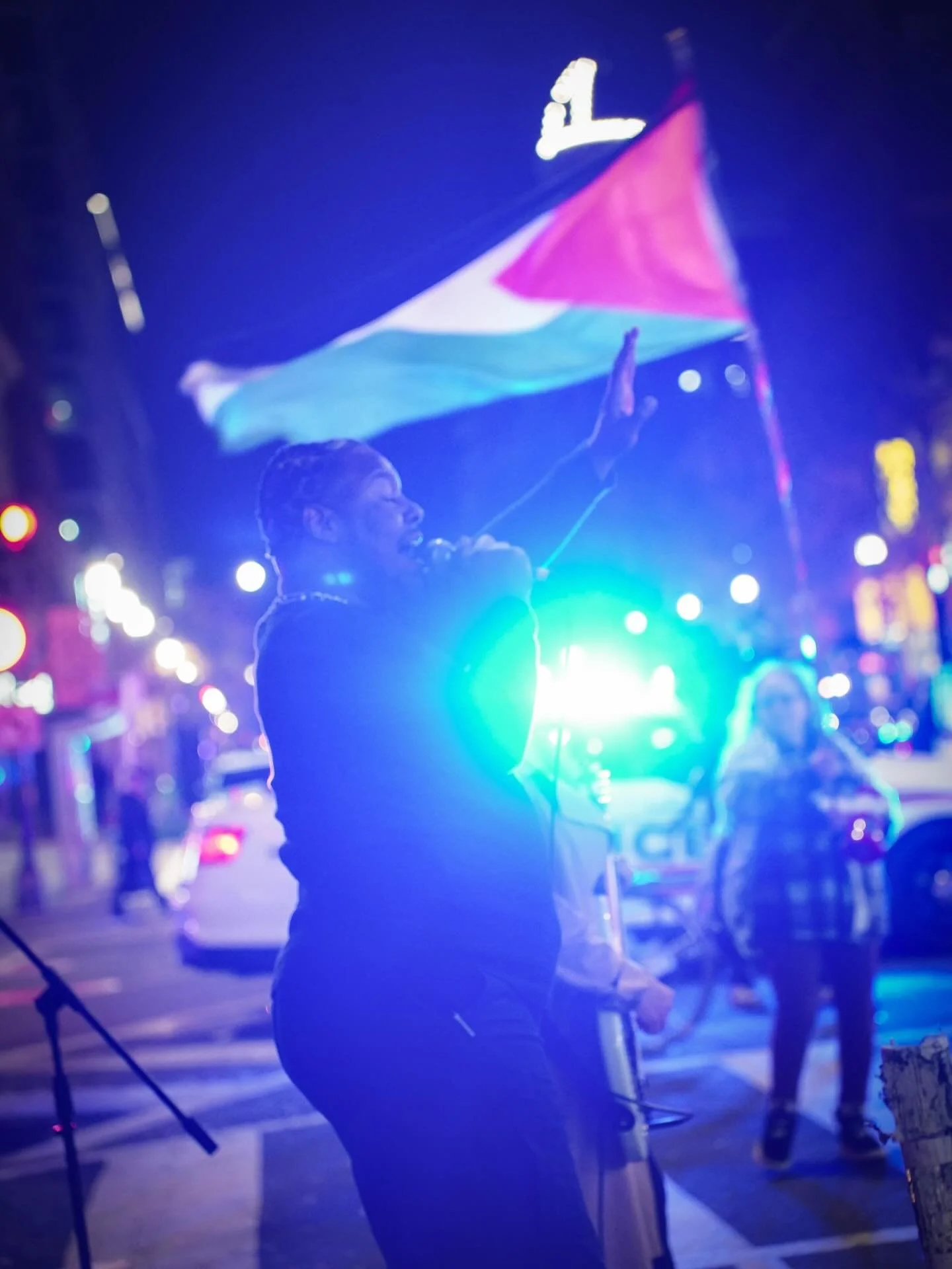 Washington D.C. Nov. 7, 2025 
Sharing pics I never got around to posting from the Eject Elbit punk show protest outside Capital One Arena. 

Activists disrupted business outside the Capital One Arena and shut down the street in protest of @capitalone