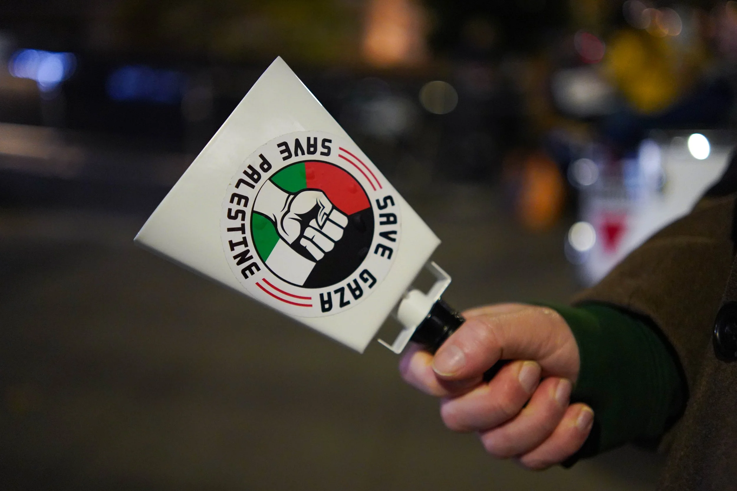 save gaza cowbell.jpg