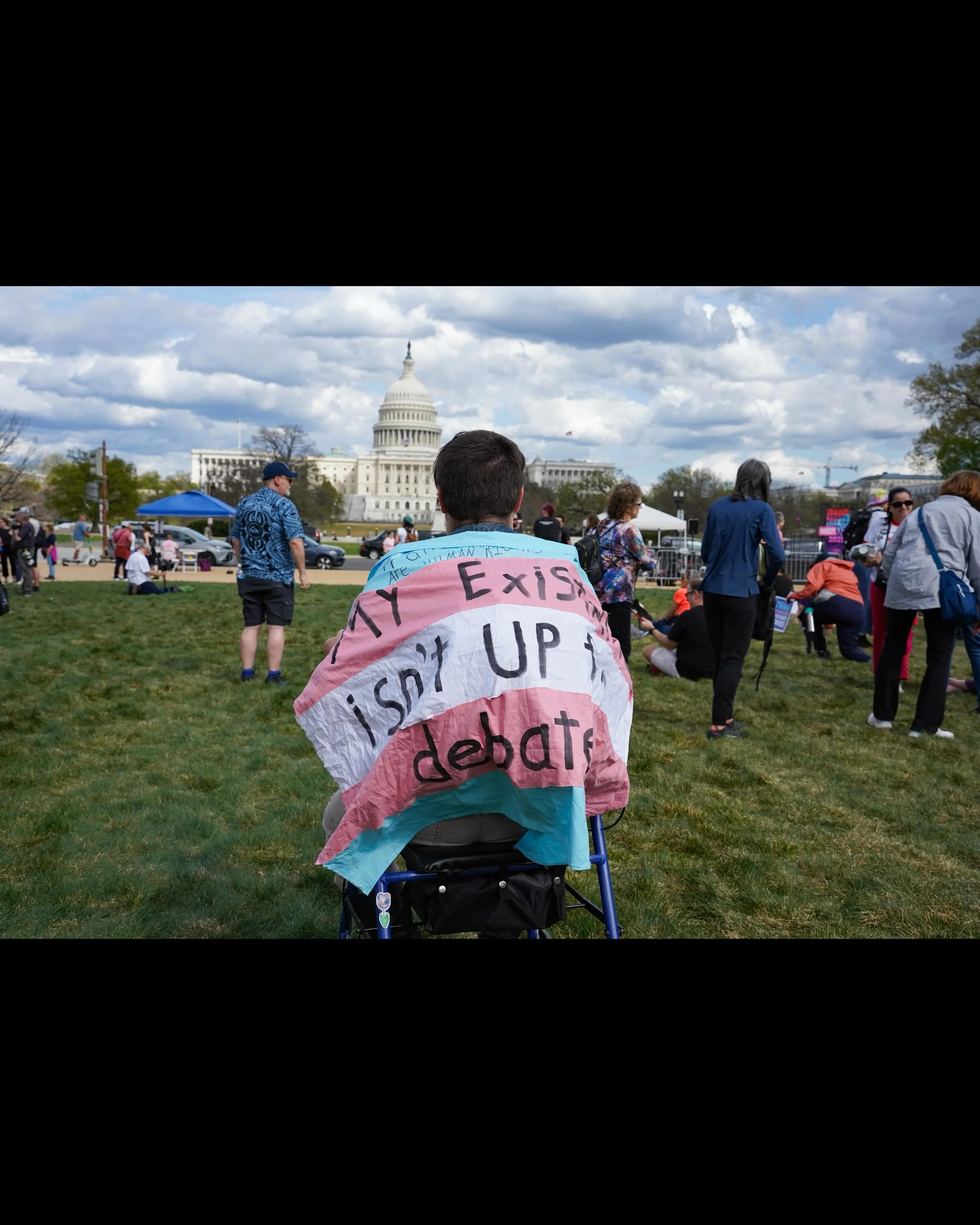 Trans Day of Visibility - March 31, 2025, Washington D.C. 
Sharing some of my photos from the Trans Day of Visibility rally last year. Around this time the Trump regime had only been in power for a few months and we had only seen the tip of the icebe