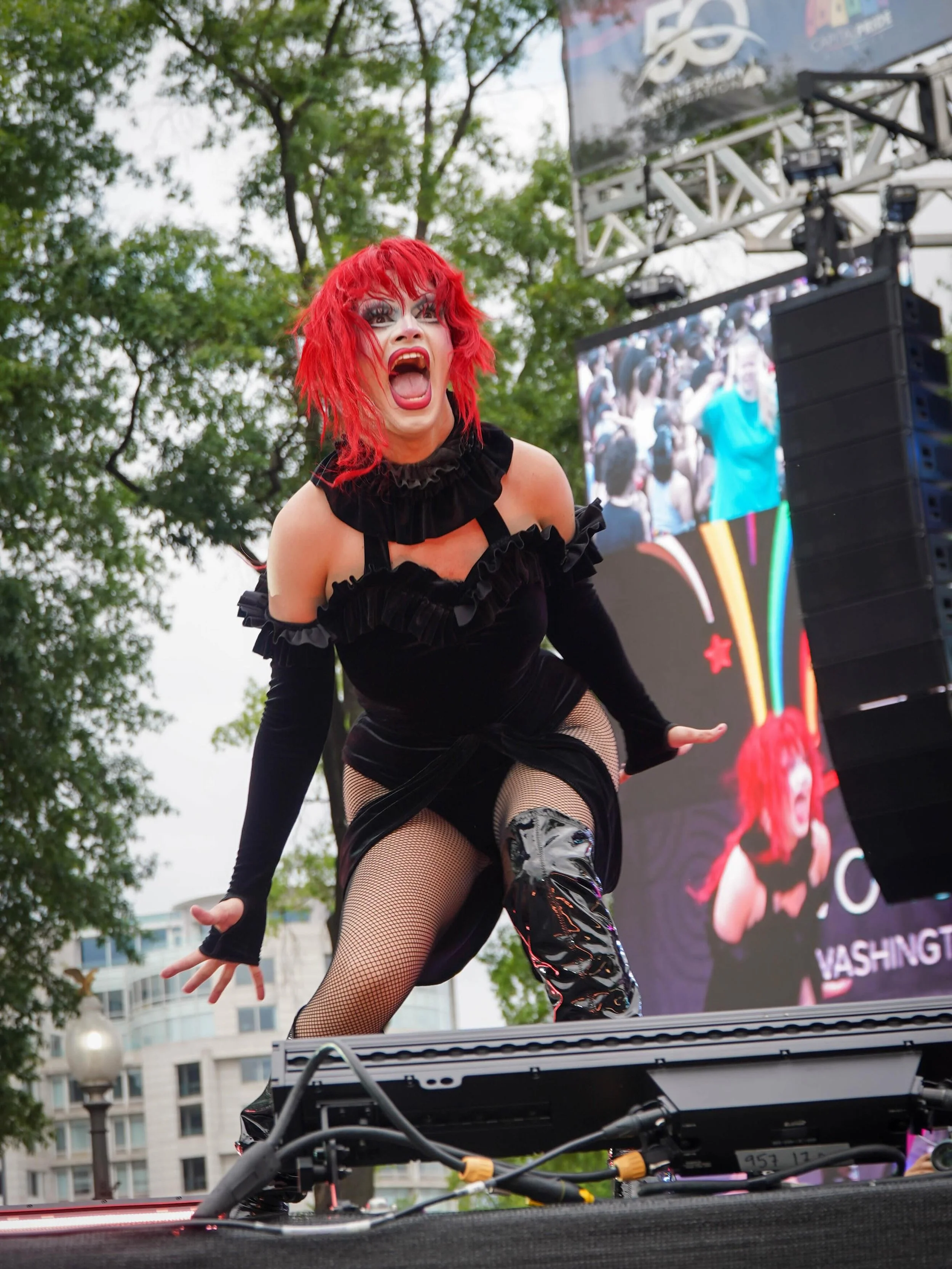 World Pride Festival &ndash; June 8, 2025, Washington D.C.

Photos I took of the fabulous RPDR alum, @suzie.toot performing in front of the U.S. Capitol during World Pride last year. She was a surprise performer that day and it was an absolute joy to