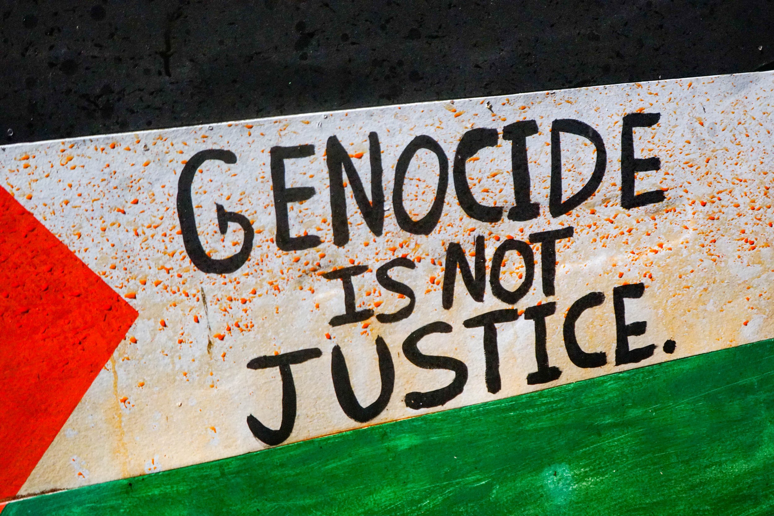 kb genocide is not justice splatter.jpg