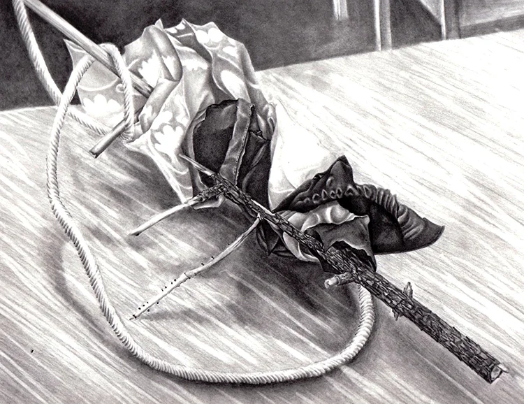 Draped Branch (study)