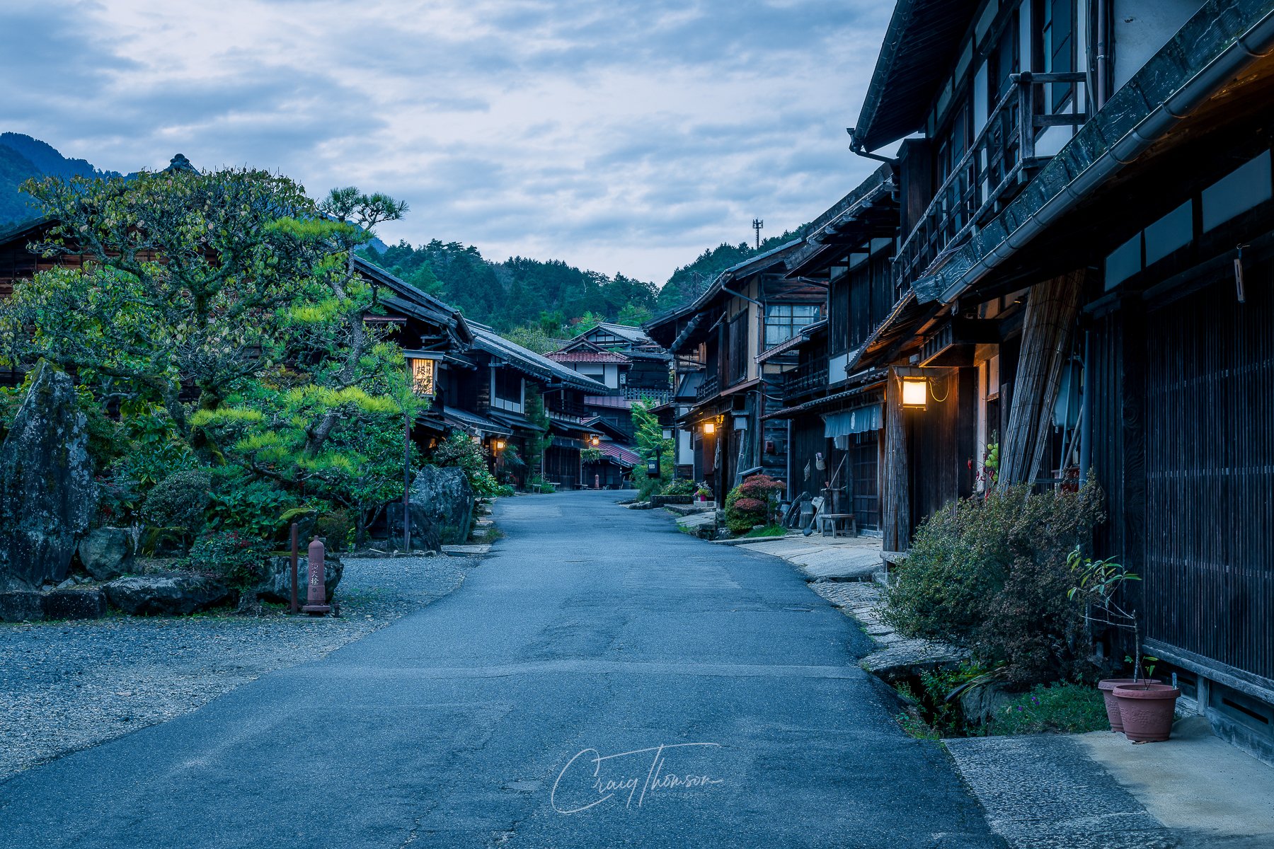 Tsumago Blue Hour