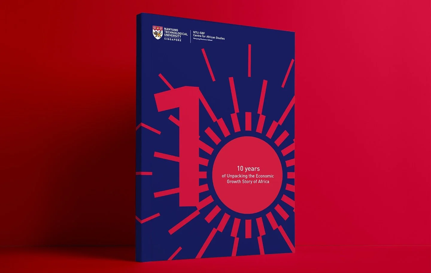 The NTU-SBF Centre for African Studies (CAS) is a practice-oriented think tank that conducts research, fosters networks, and builds capacity for doing business in Africa. To mark their 10th anniversary, Studio Giraffe designed a commemorative book co
