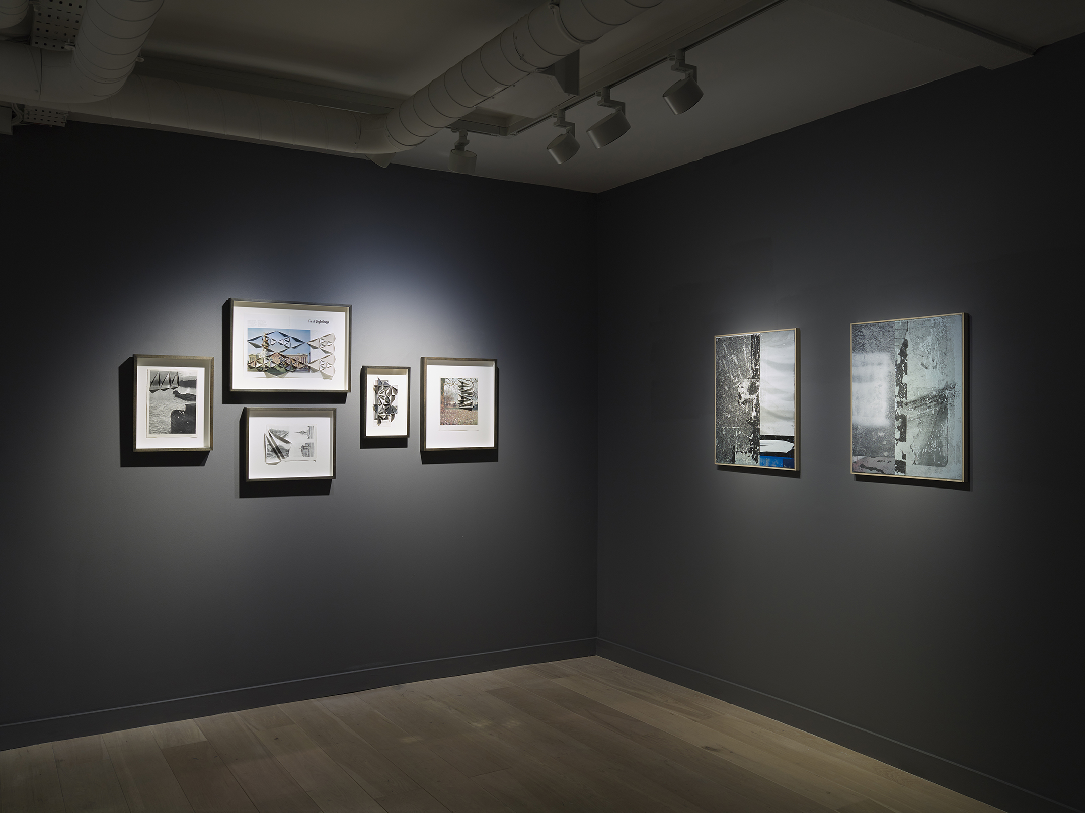  L-R Works by Abigail Reynolds and Mike Ballard. Photo: Peter Mallet 