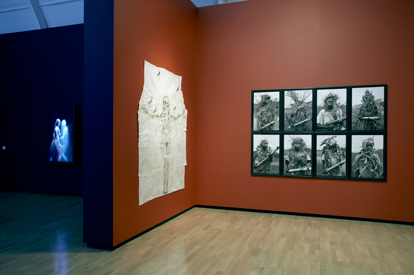  L-R Works by Bill Viola, Kiki Smith and Guy Tillim. Photo: Peter Mallet 