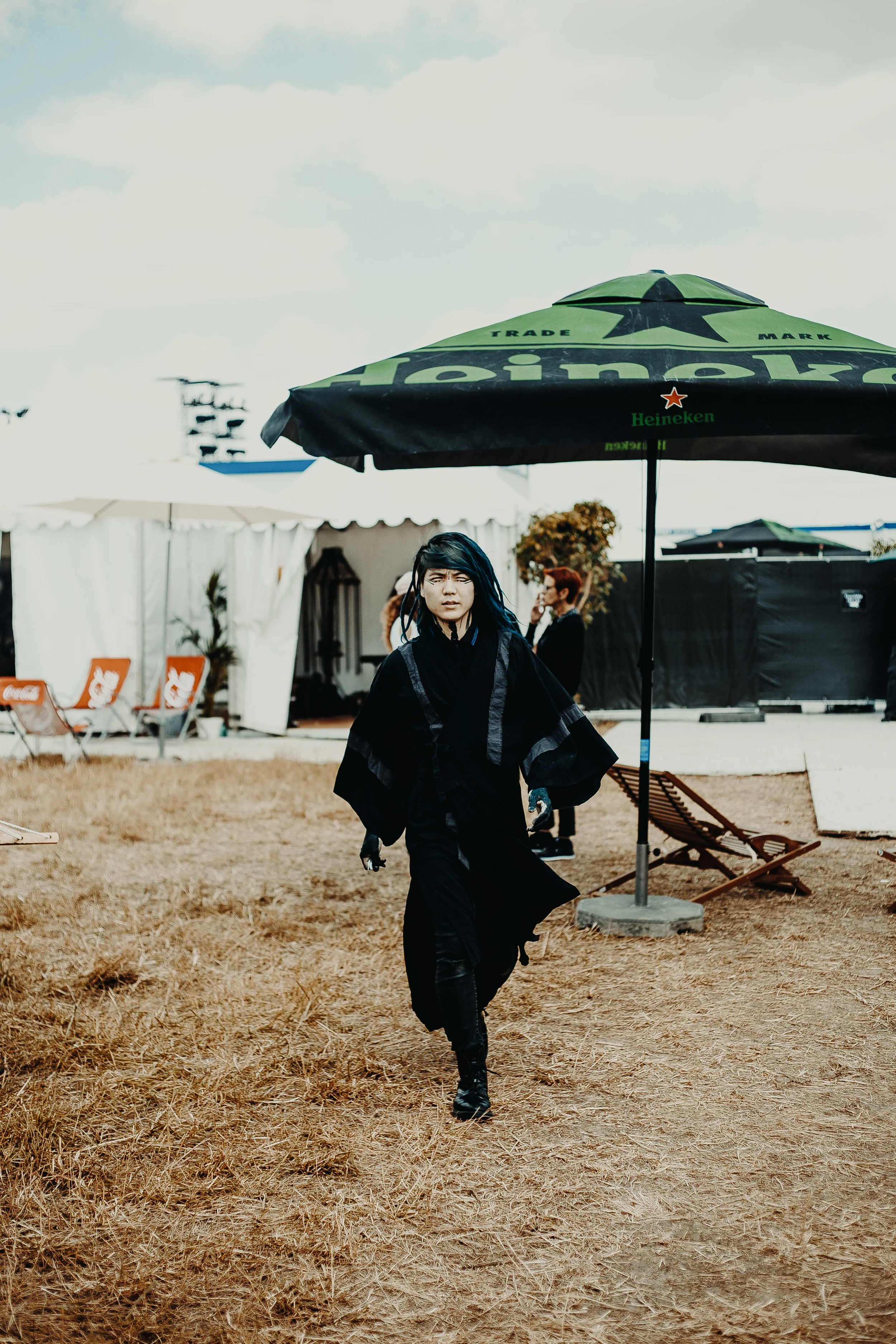 Hiro backstage at Download Festival
