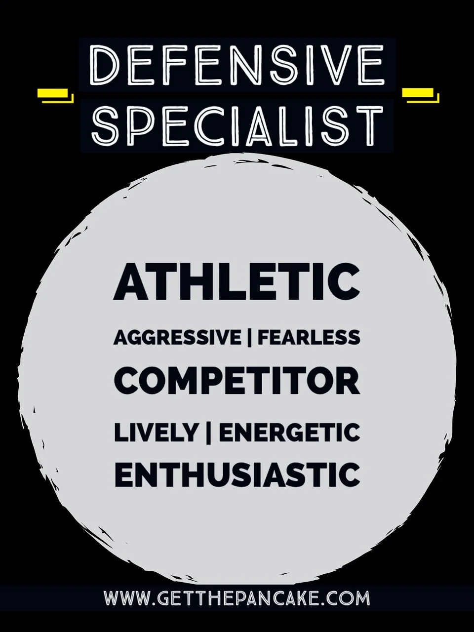 Volleyball Defensive Specialist Description