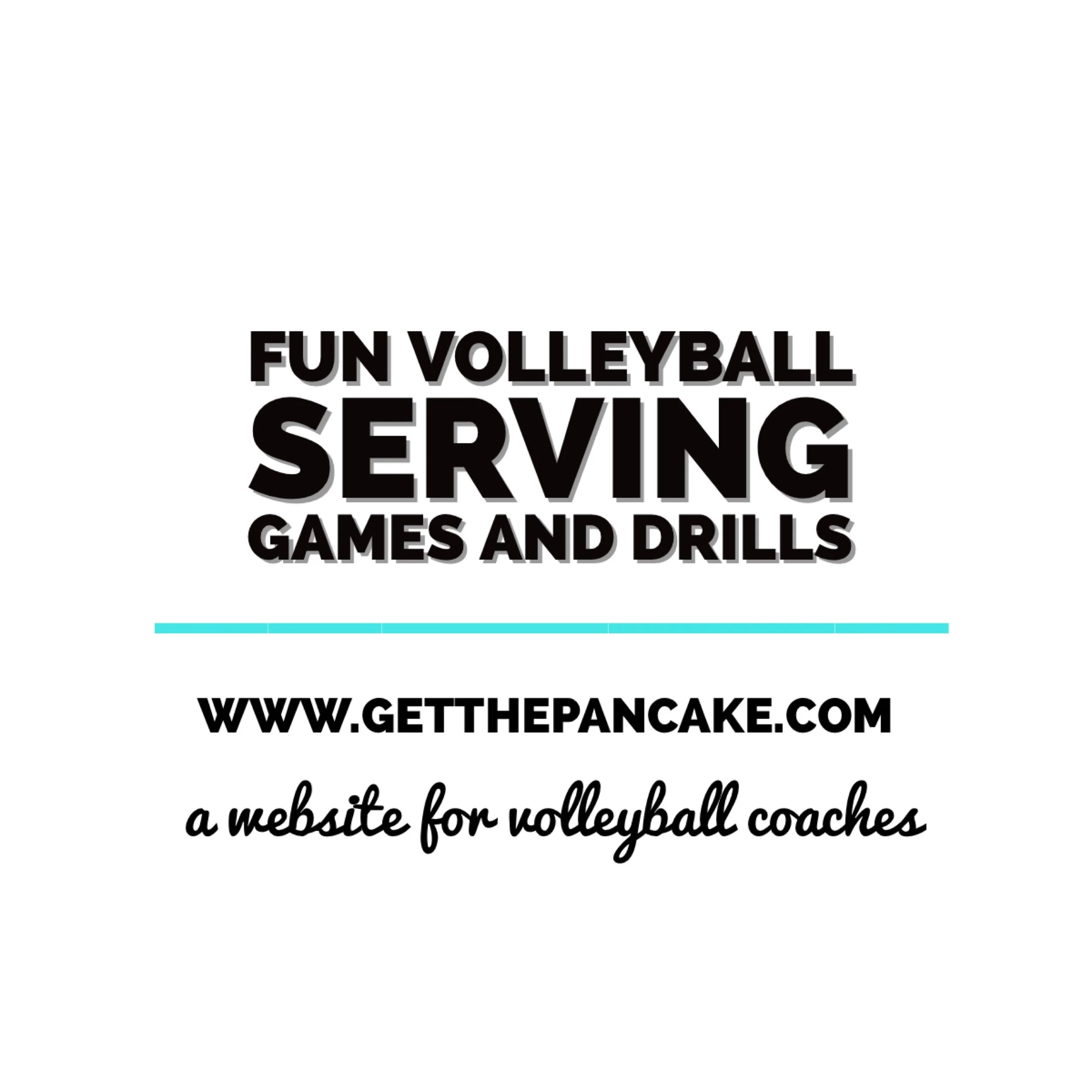Fun Volleyball Serving Games and Drills