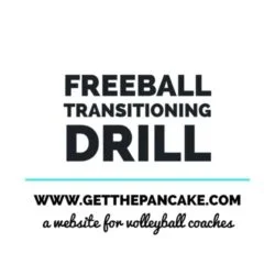 Freeball Transitioning Drill
