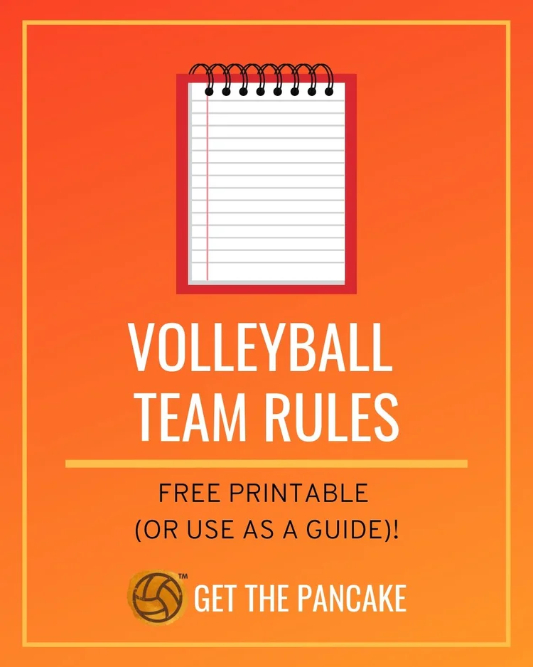 Team Rules: A Free Printable for Your SCHOOL OR Club Team | Get The Pancake