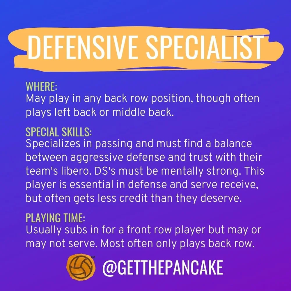Volleyball Positions And What They Do