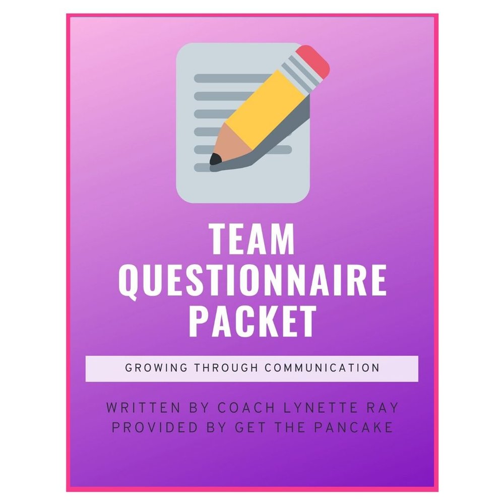 Team Questionnaire Packet