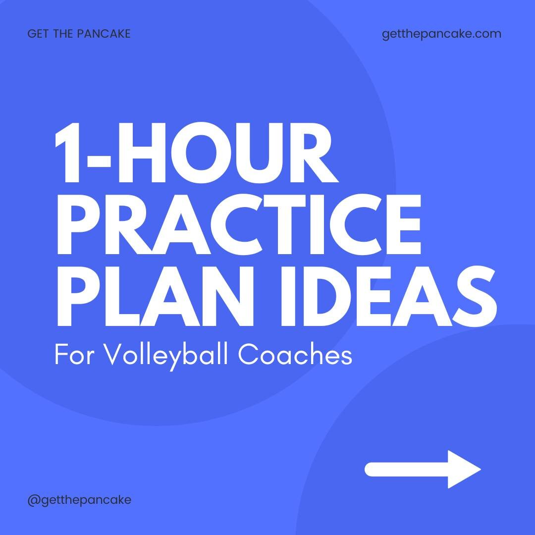 1-hour practices SOUND simple... but they can be very challenging to plan when you have SO MUCH to teach your teams! Here's a quick breakdown of how I plan my 1-hour practices.

For the extra vigilant... yes, it adds up to only about 50 minutes of pl