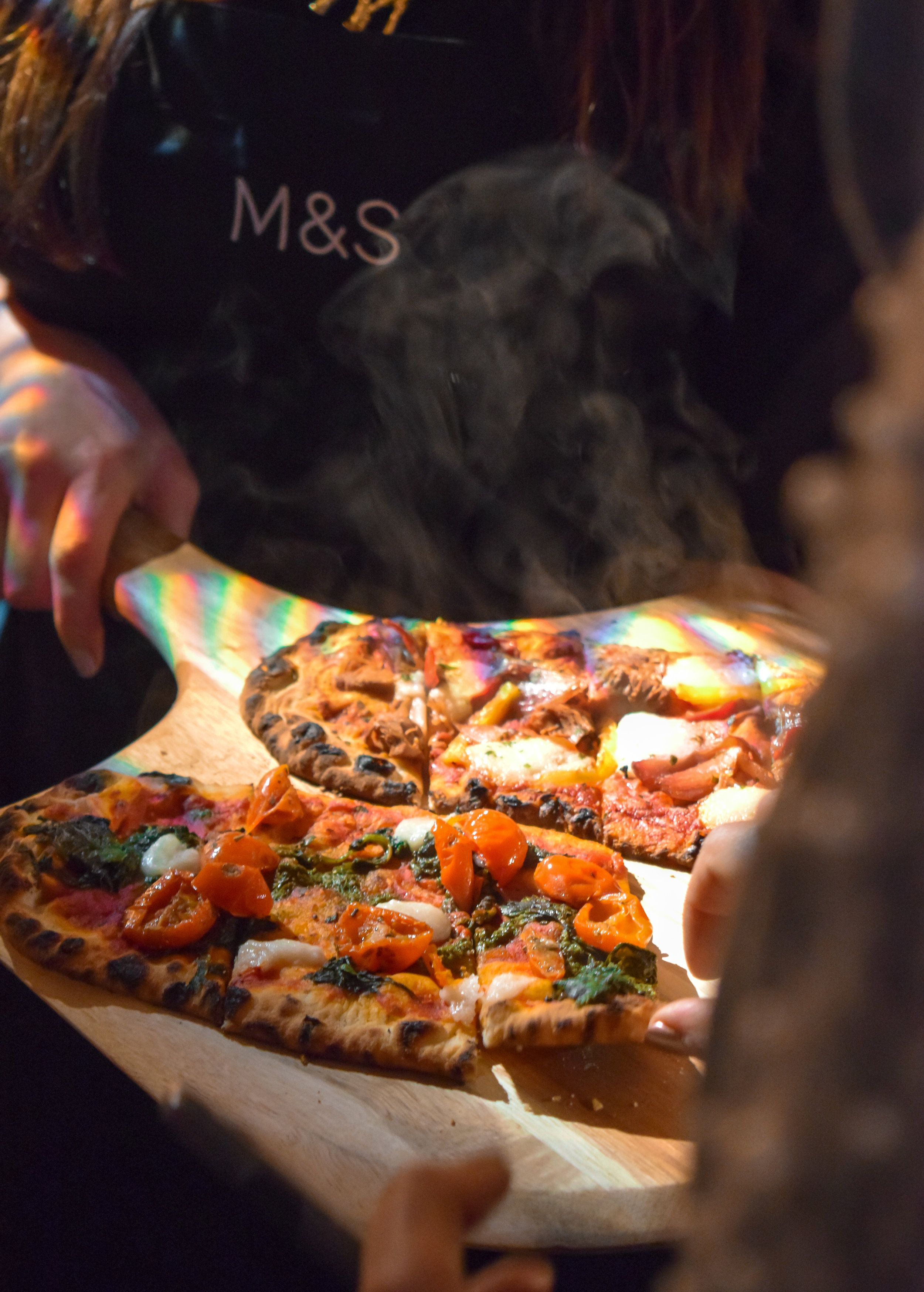Margherita and BBQ Pulled Jackfruit Pizzas