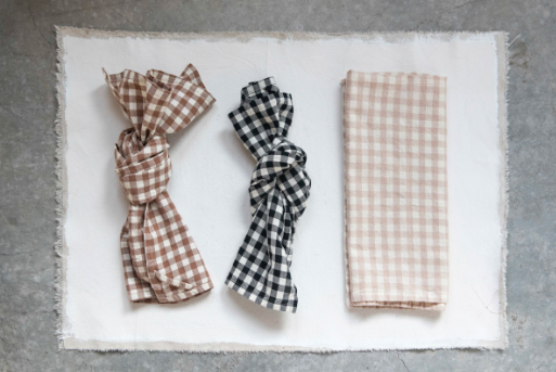 CHECKERED TEA TOWEL